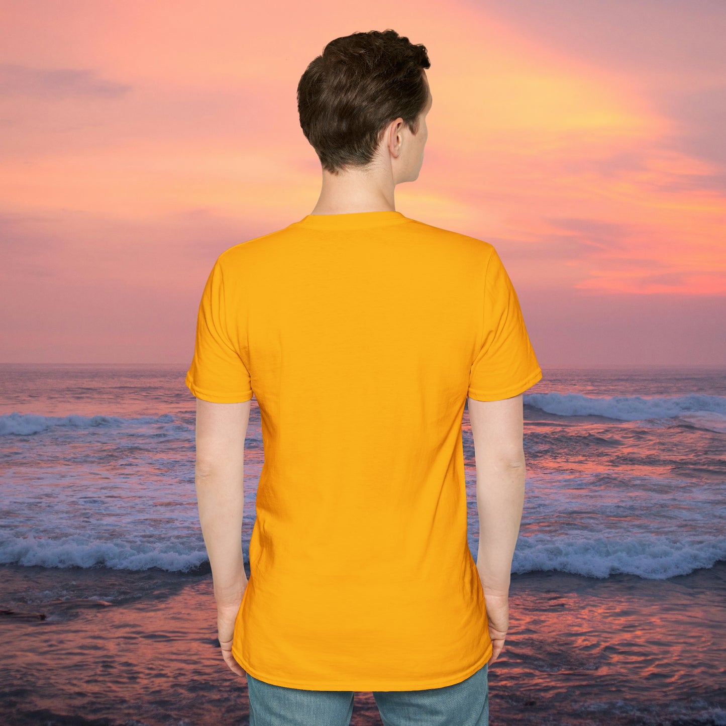 A "grateful state of mind" is a wonderful state to be in. Our mindsets have tremendous impact in our perspectives. This is a Unisex Softstyle T-Shirt.