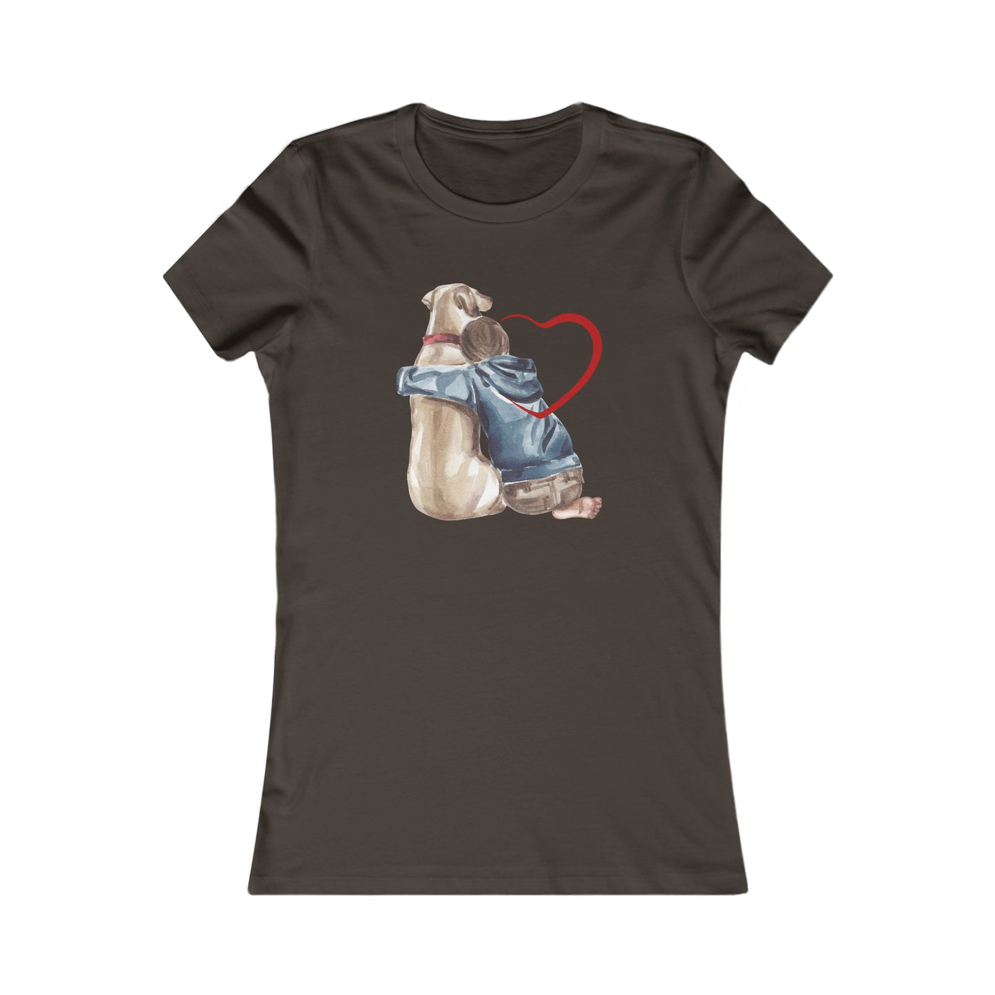 Calling all dog lovers who knows the depth of their love. This Women's Favorite Tee designed for that dog lover in several colors for you to choose from. Slim fit so please check the size table.