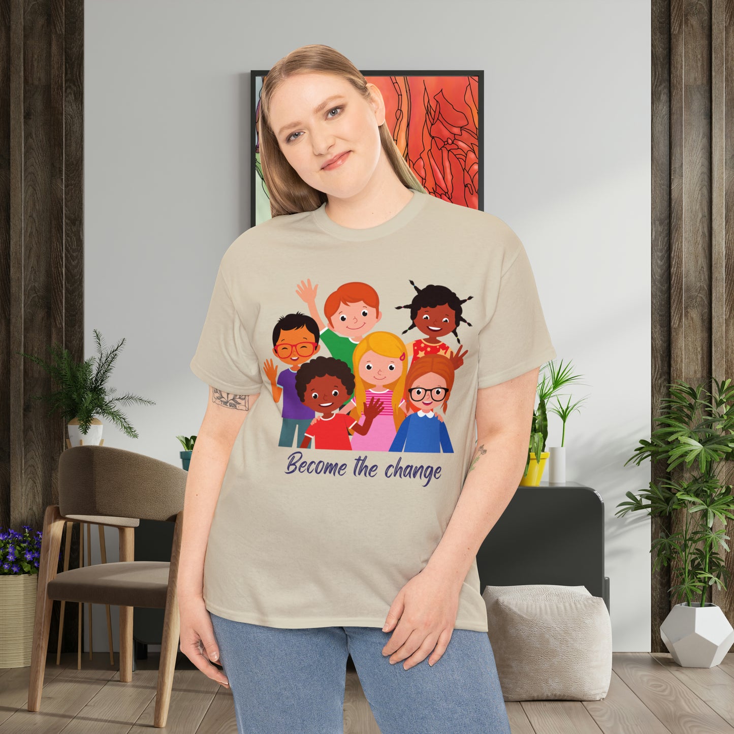 Become the change shirt