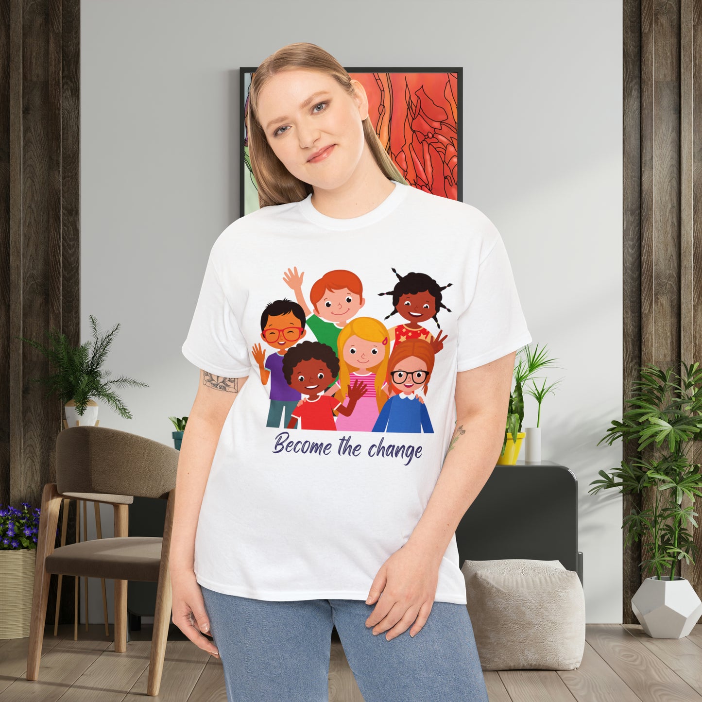 Become the change shirt