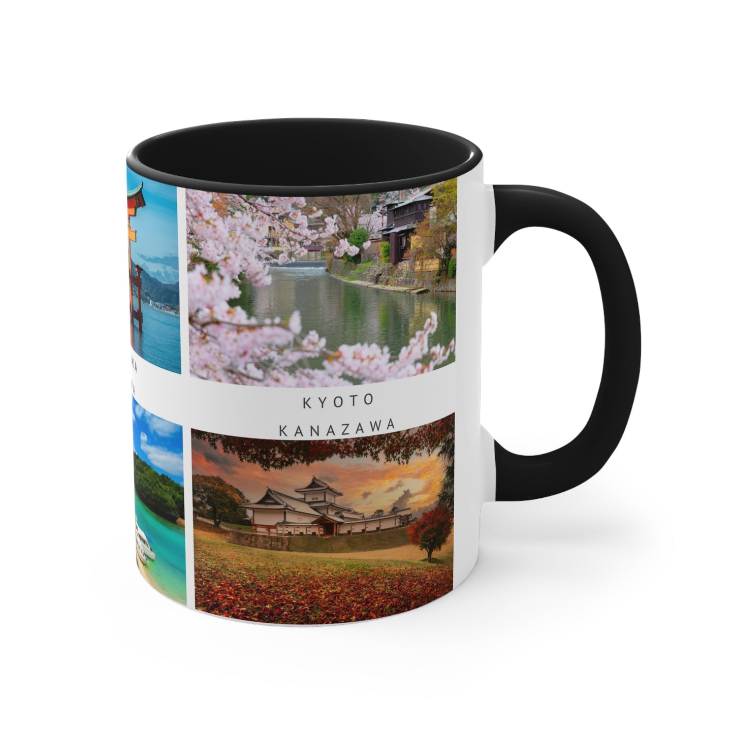 Japan! This Travel Accent Coffee Mug is a part of a Travel Series for you to choose from. 11oz. Great as a gift or get one to enjoy yourself.