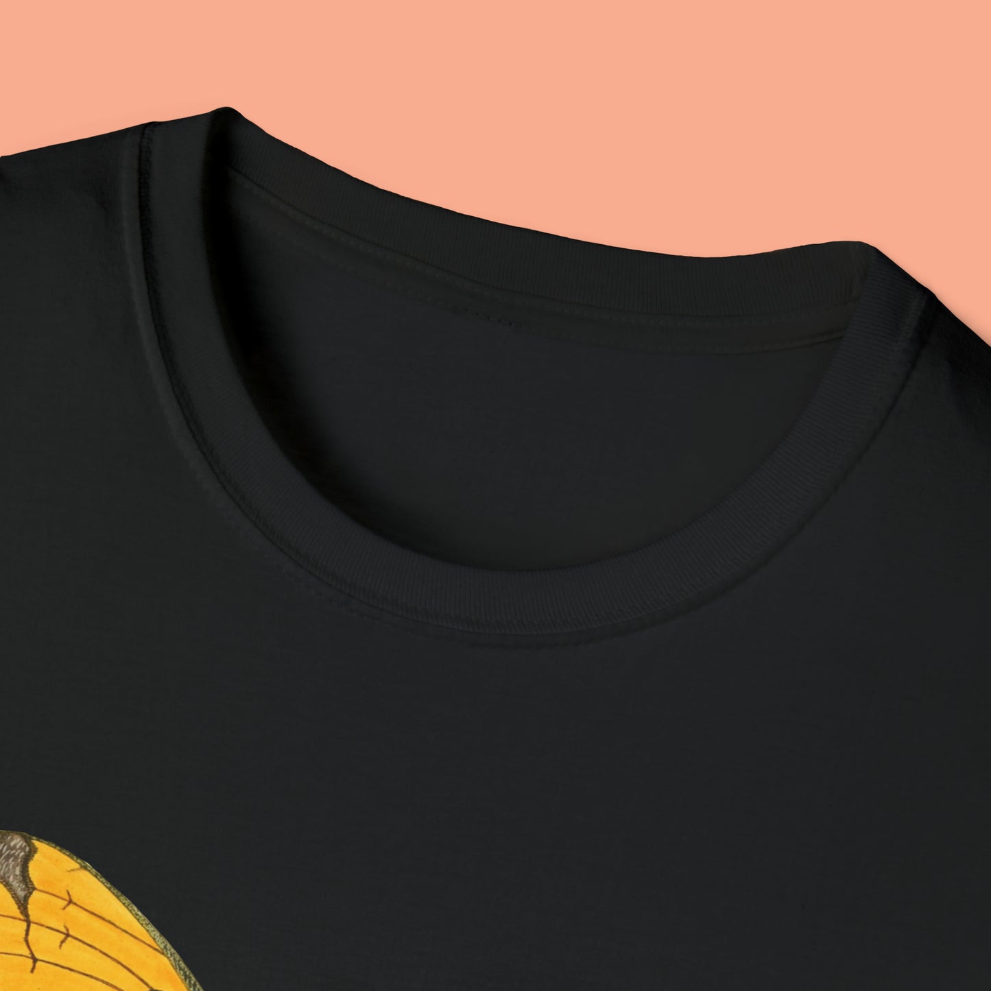 Beautiful butterfly “become the change” Unisex Softstyle T-Shirt design. A great and timeless message on a shirt.