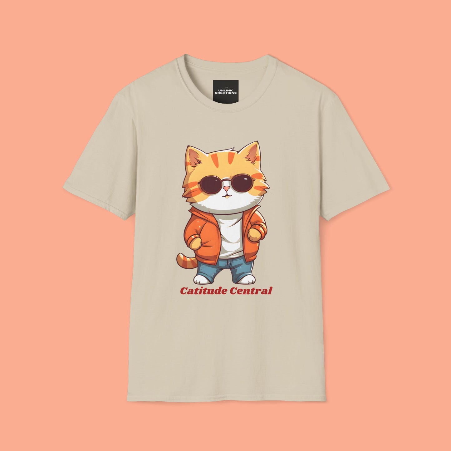 Cat Catitude Central Unisex T-Shirt