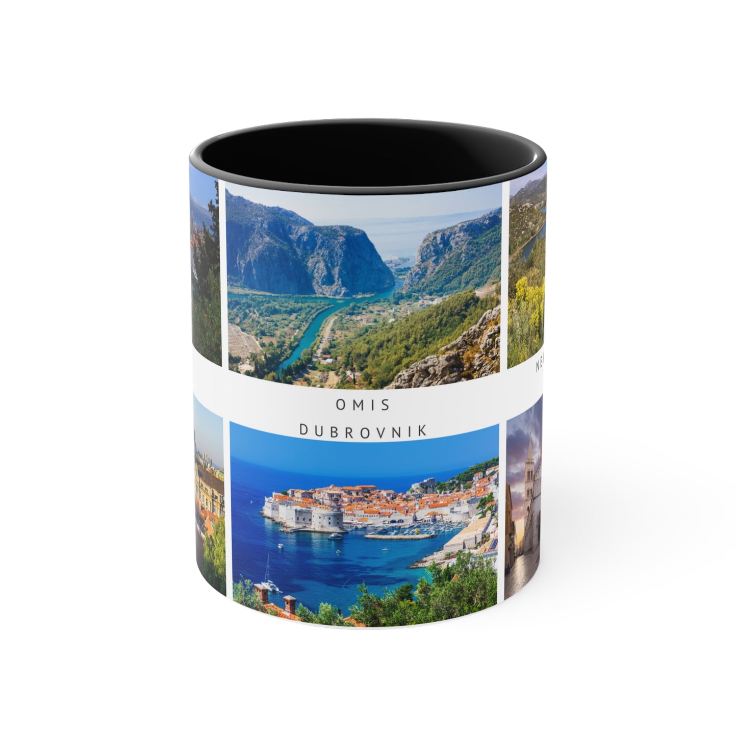 Croatia! This Travel Accent Coffee Mug is a part of a Travel Series for you to choose from. 11oz. Great as a gift or get one to enjoy yourself.