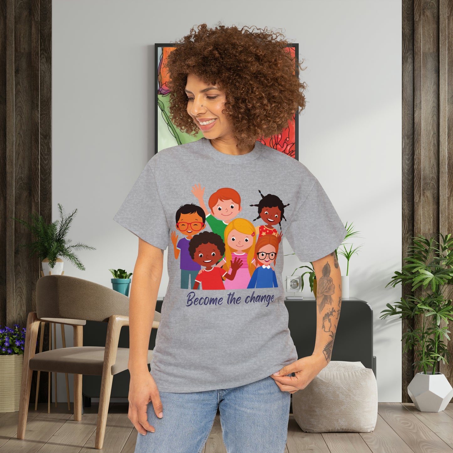 Become the change shirt