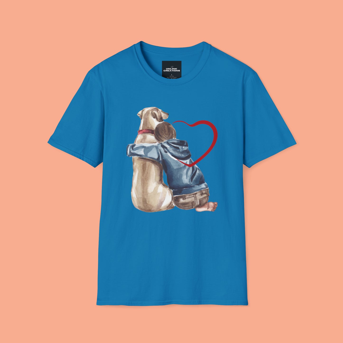 Unconditional love! This Tee celebrates the love we share with our furry friends! Unisex Softstyle T-Shirt is made for the dog lover in you.