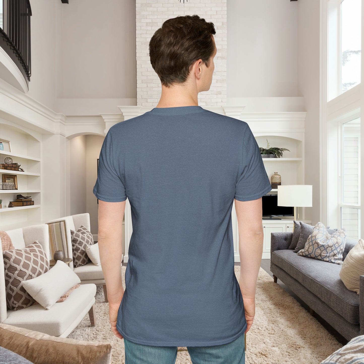 Pretty cool "NEVER APOLOGIZE FOR YOUR GROWTH” message are on this Unisex Softstyle T-Shirt design.