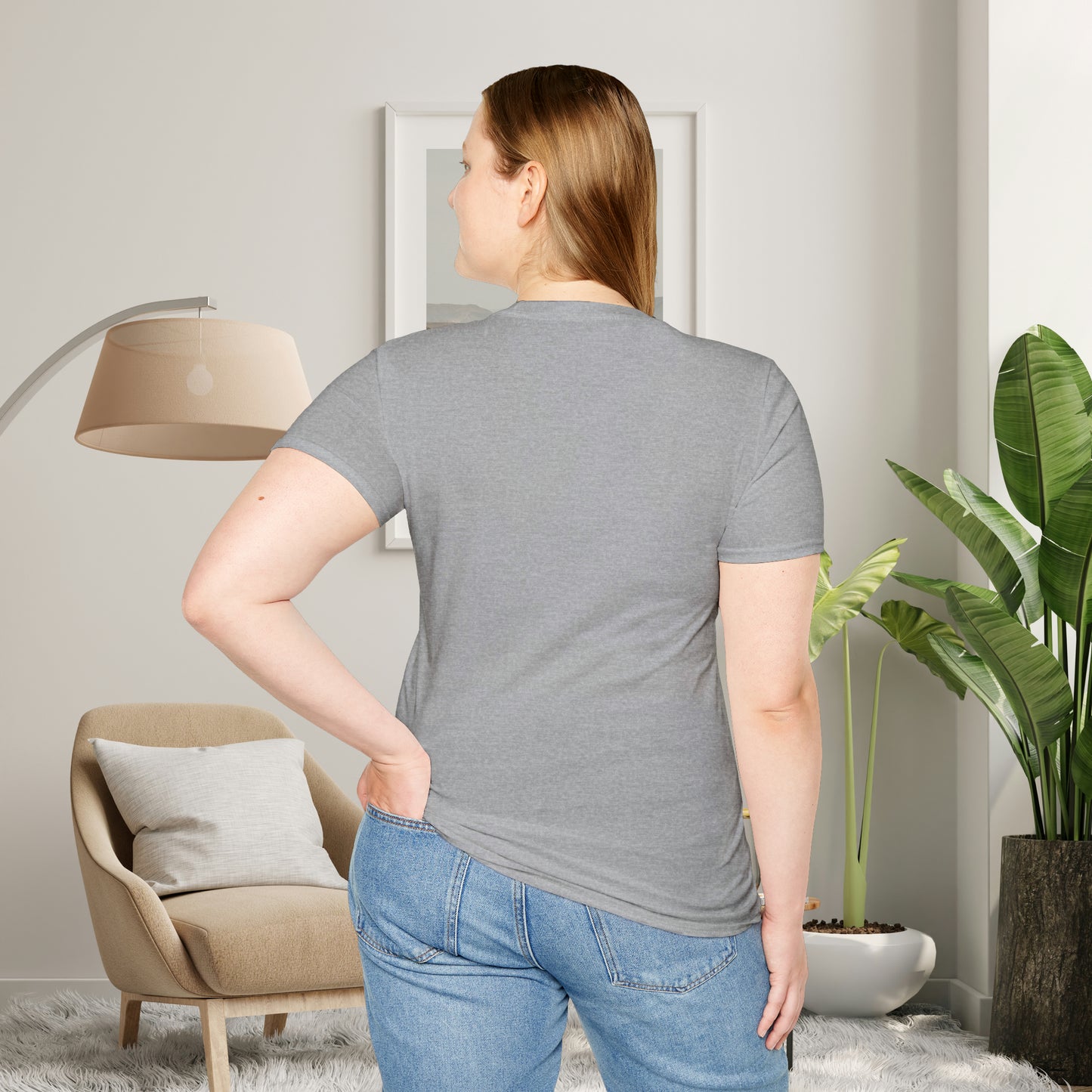 Sweet “Dad and me time” on this Unisex Softstyle T-Shirt. Celebrate Dads taking time to be Dads!