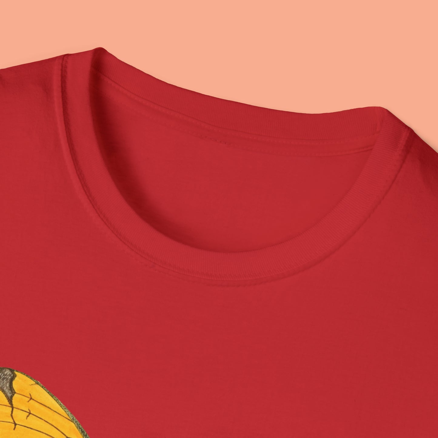 Beautiful butterfly “become the change” Unisex Softstyle T-Shirt design. A great and timeless message on a shirt.