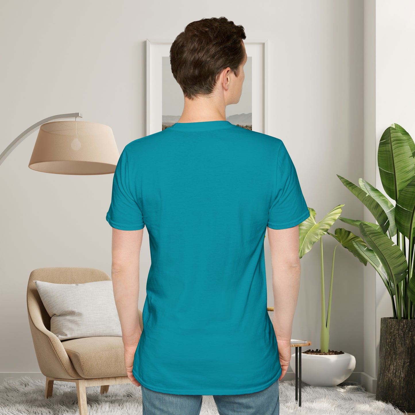 “LEARN TO SAY NO. TRY IT AND SEE.” message on this Unisex Softstyle T-Shirt. Know and use your options wisely.
