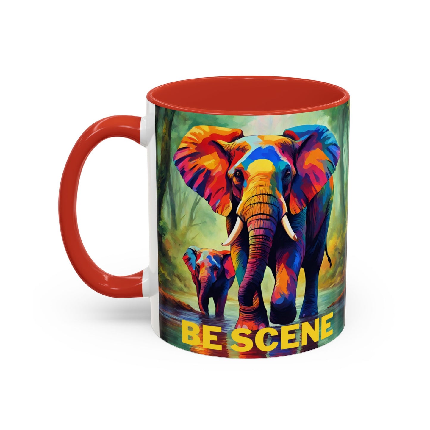 Elephant family Coffee Mug