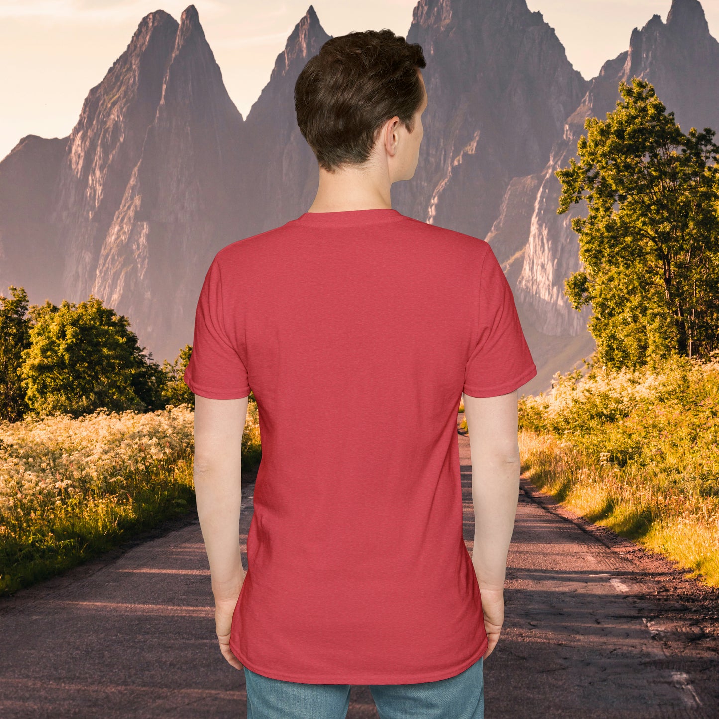 Fun and colorful biker inspired Unisex Softstyle T-Shirt.