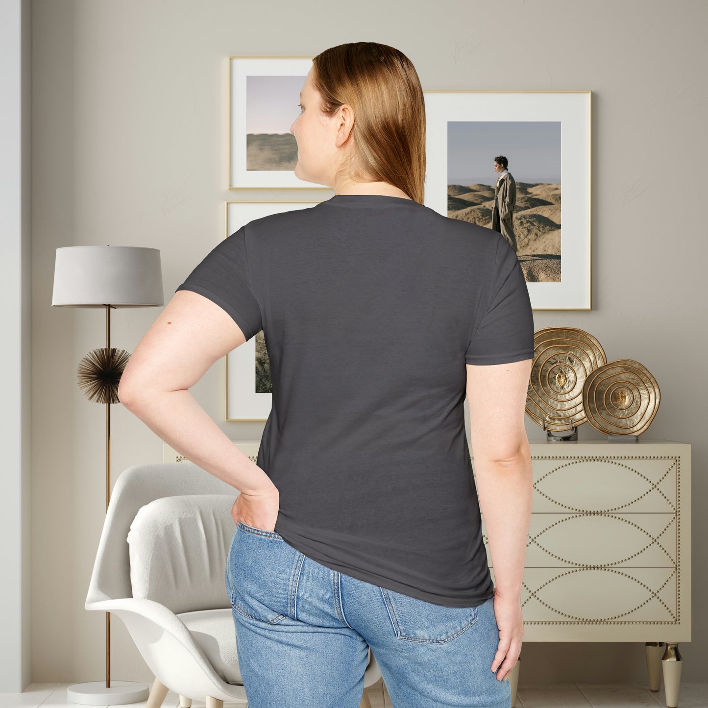 A grateful and sunny disposition Unisex Softstyle T-Shirt to brighten up your day!