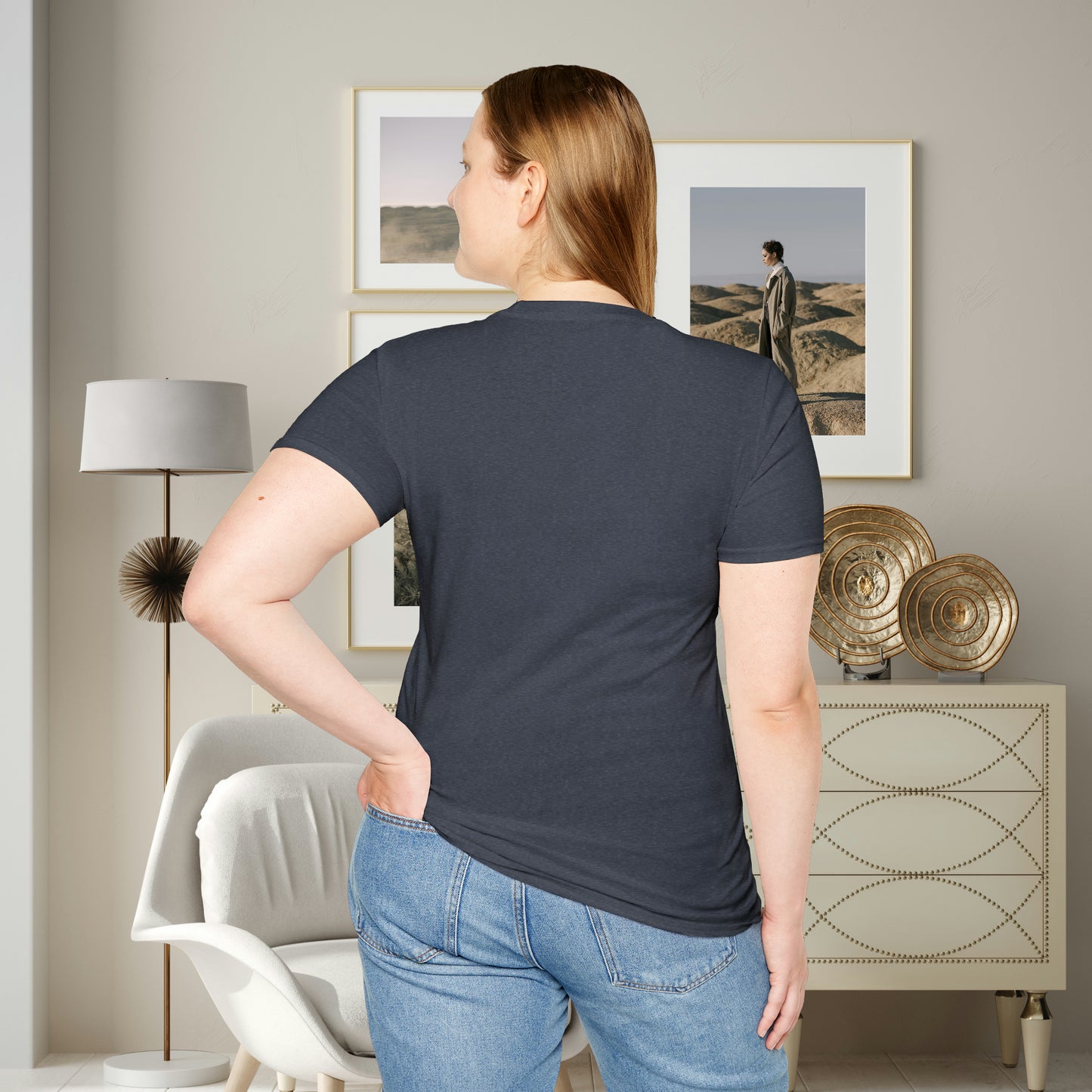 A grateful and sunny disposition Unisex Softstyle T-Shirt to brighten up your day!