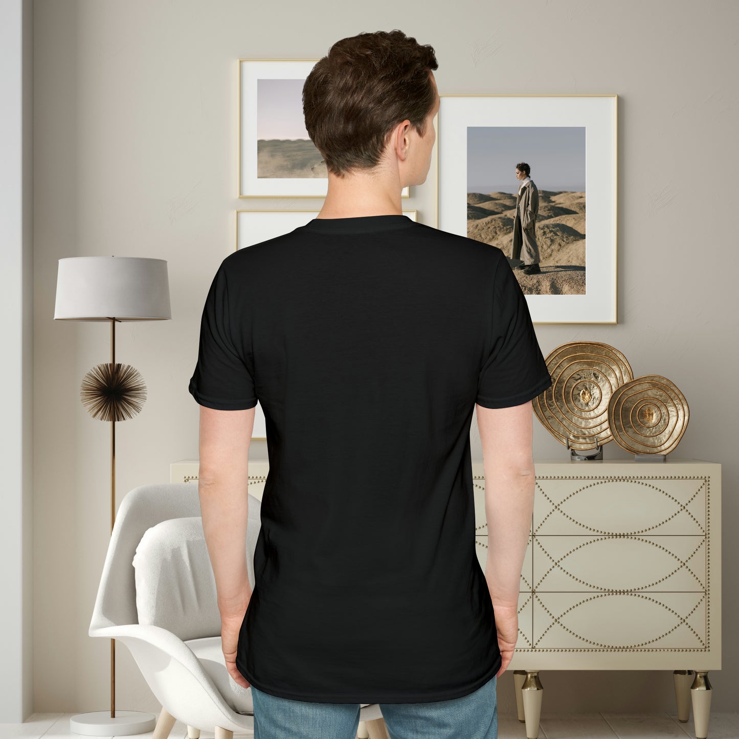 We are all unique and society is better when we honor each other including our differences. “be you” because you are beautiful the way you are. This is a Unisex Softstyle T-Shirt.