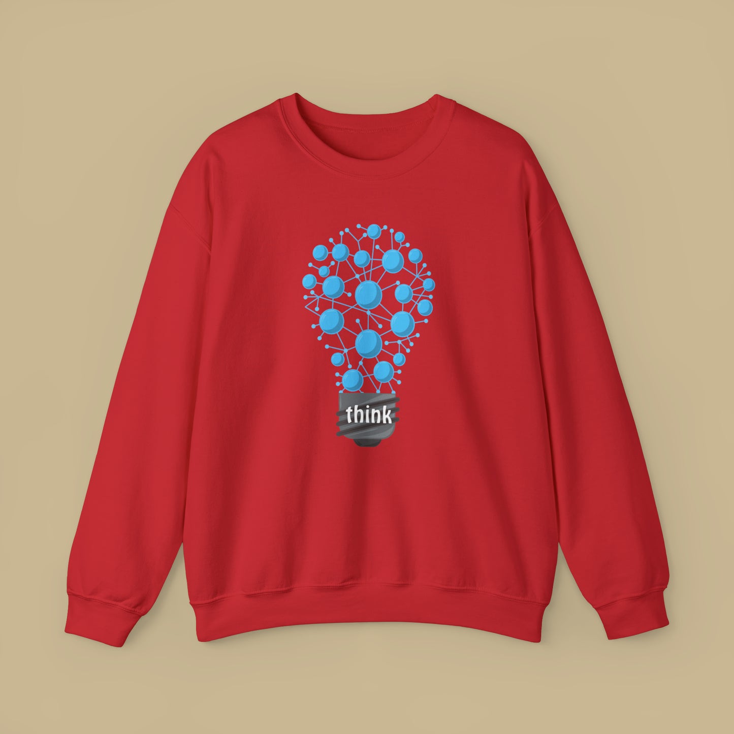 Don’t you love that aha moment when you “think” and figure things out? This sweatshirt encourages us to exercise our brains! Give the gift of this Unisex Heavy Blend™ Crewneck Sweatshirt or get one for yourself.