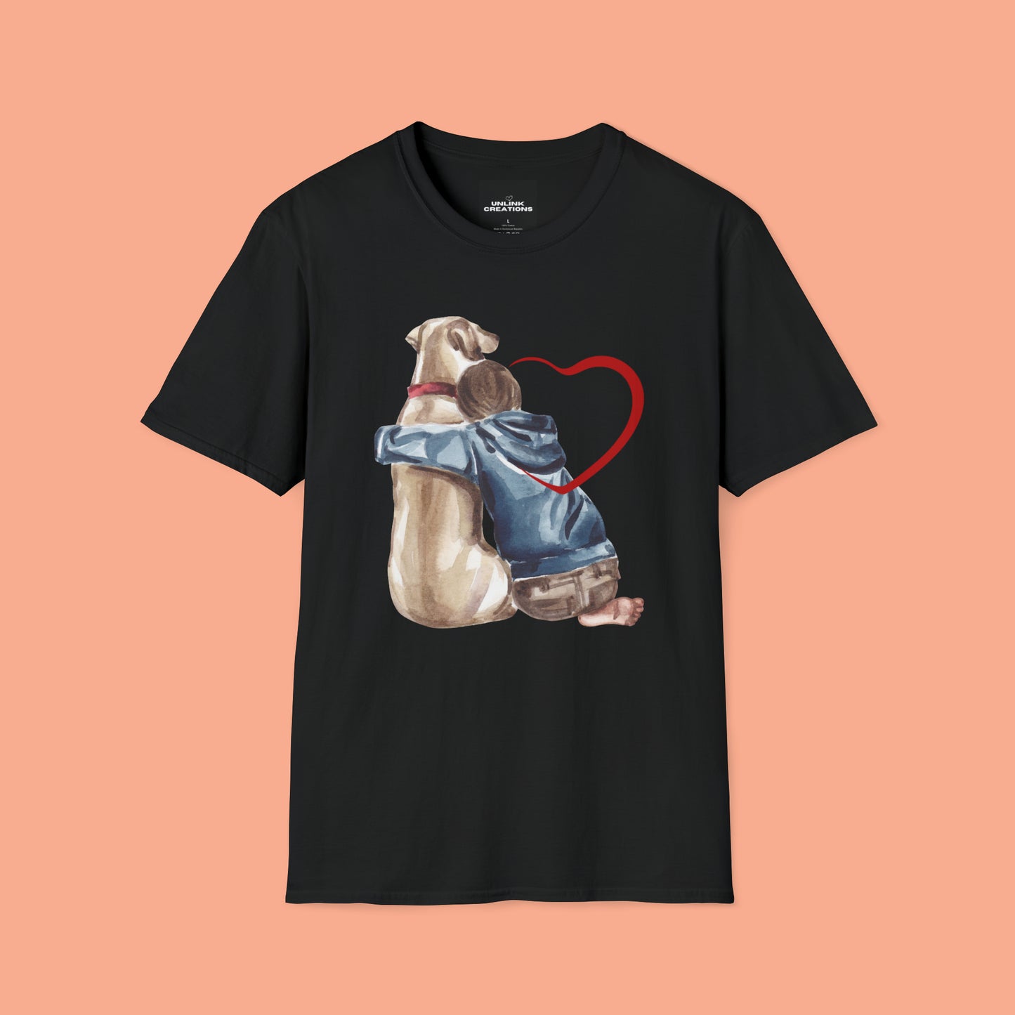 Unconditional love! This Tee celebrates the love we share with our furry friends! Unisex Softstyle T-Shirt is made for the dog lover in you.