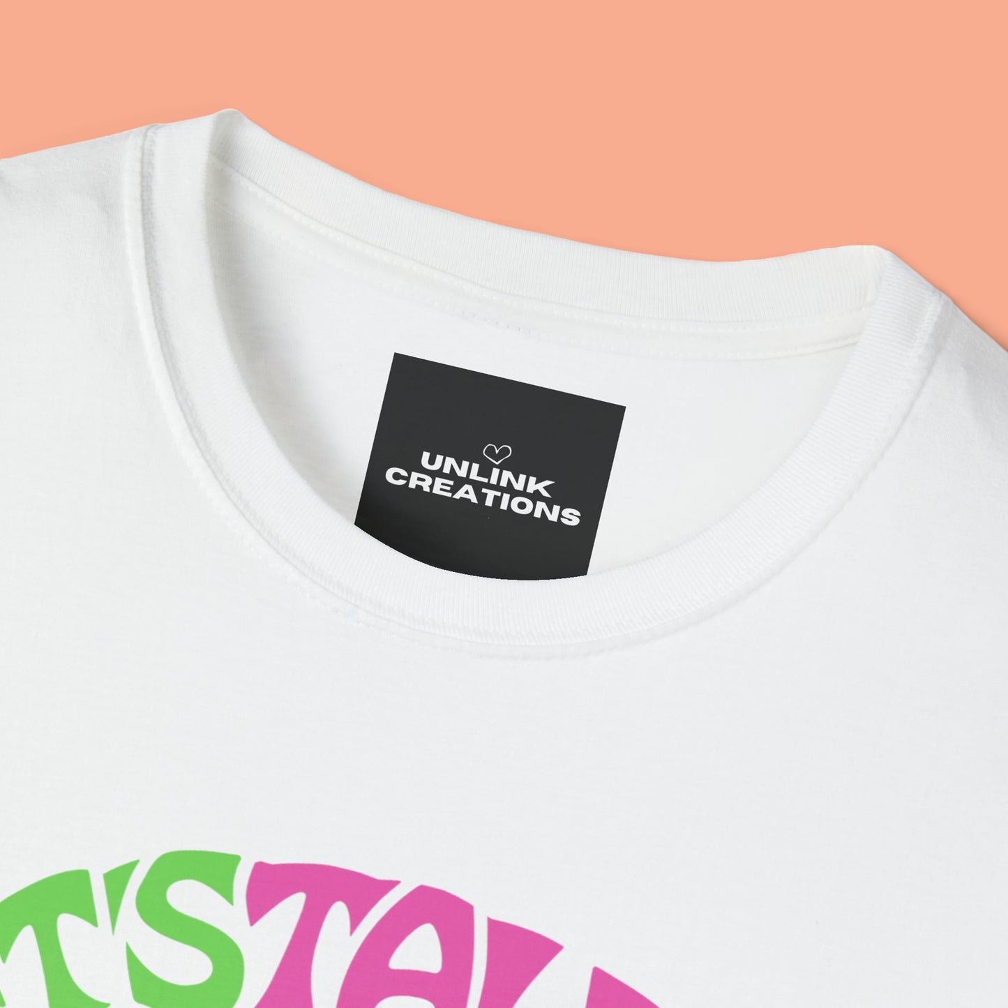 The CDC states "Mental health is important at every stage of life, from childhood and adolescence through adulthood.” I can’t agree more so “LET’S TALK ABOUT MENTAL HEALTH” is the message of this Unisex Softstyle T-Shirt design.