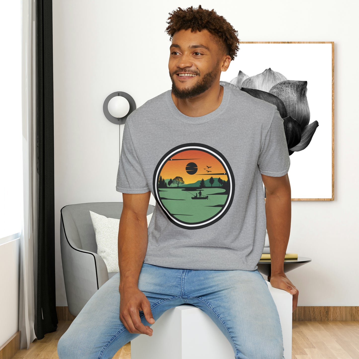 Spend time in the great outdoors! Be rejuvenated and amazed at the beauty of nature. This is a Unisex Softstyle T-Shirt.