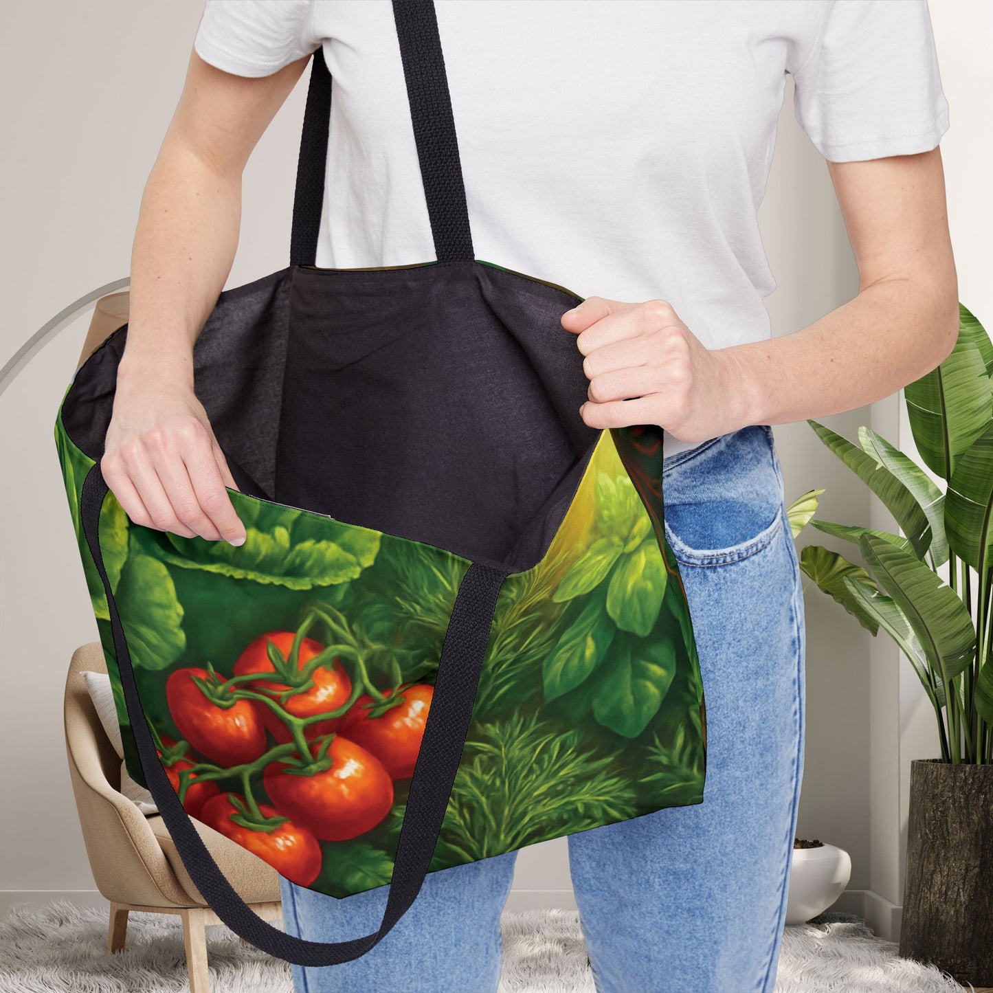 Eat your veggies and why not grow them too? Enjoy this weekender bag.
