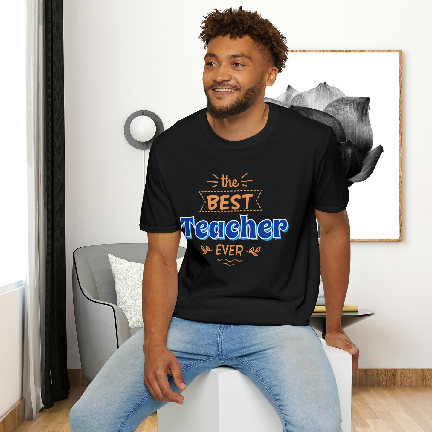 Celebrate and recognize “the best Teacher ever” with this Unisex Softstyle T-Shirt design. Great teachers make a tremendous positive difference in our society!