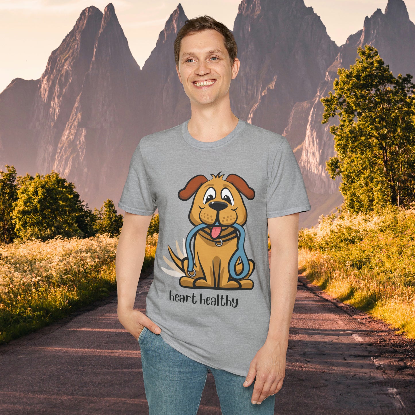 One of the perks of having a furry kid is a stronger ticker! Enjoy this Unisex Softstyle T-Shirt. Great as a gift or get one for yourself.