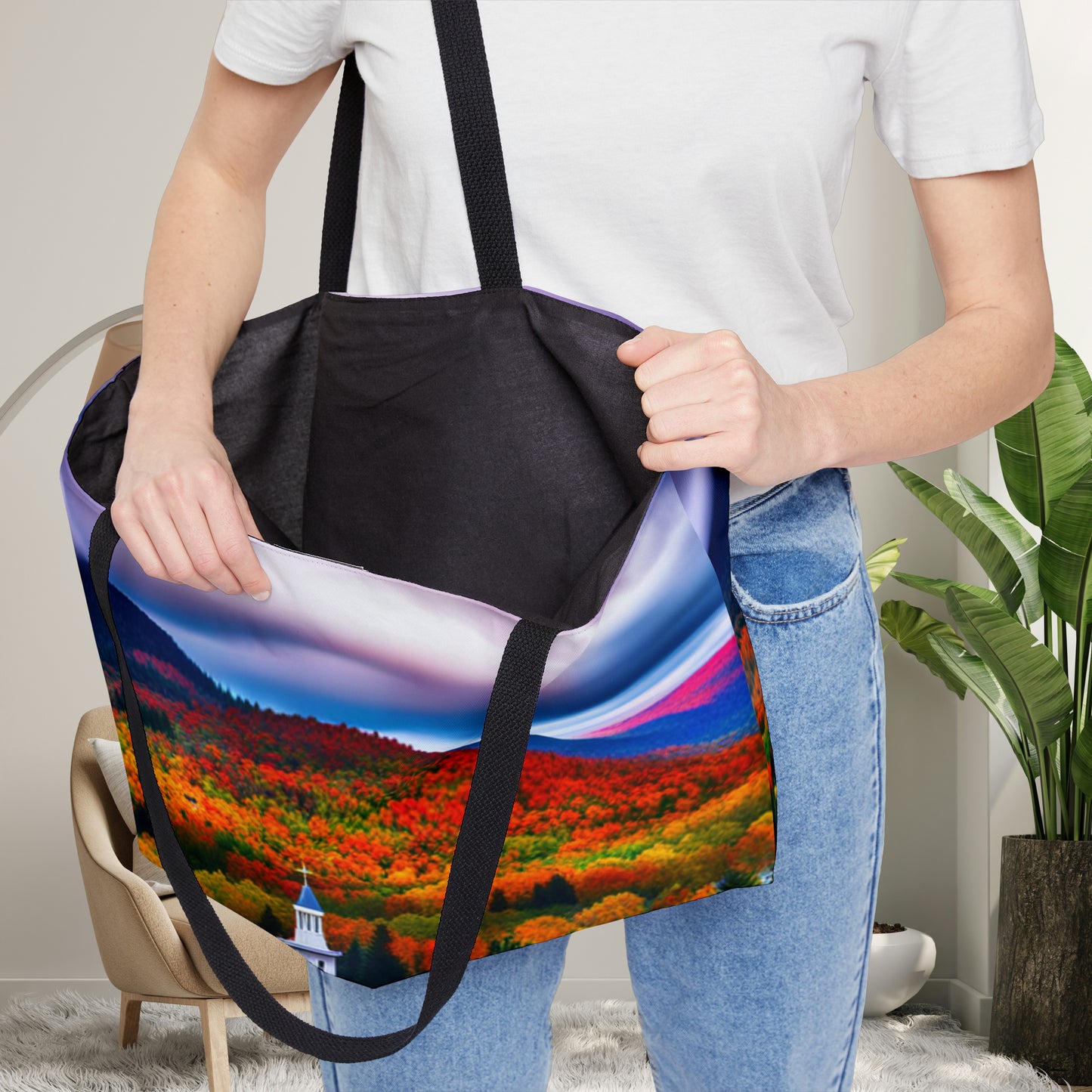 Beautiful fall foliage in their splendor on this beautiful Weekender Tote Bag.