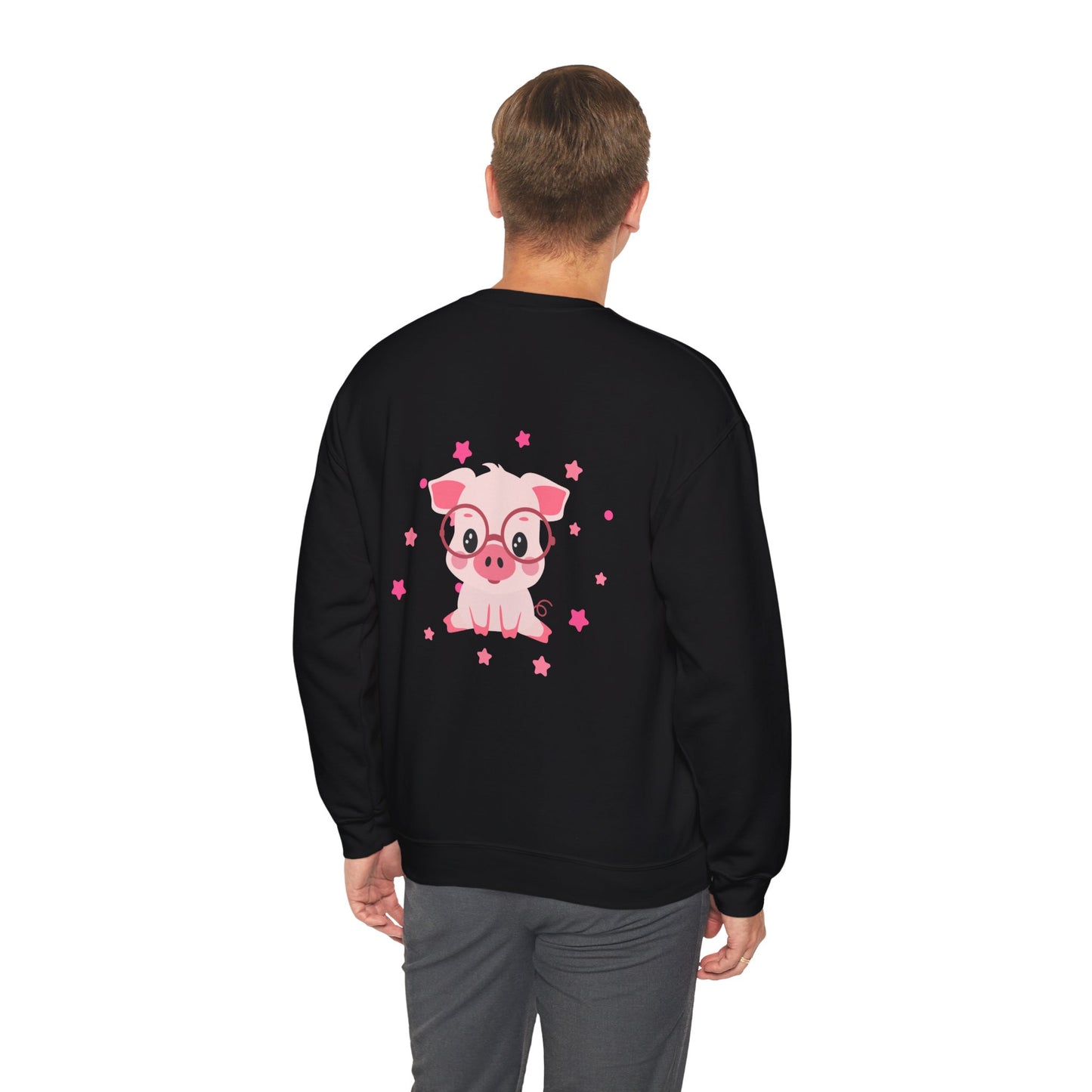 Piggy Crewneck Sweatshirt - Cozy and Adorable Design