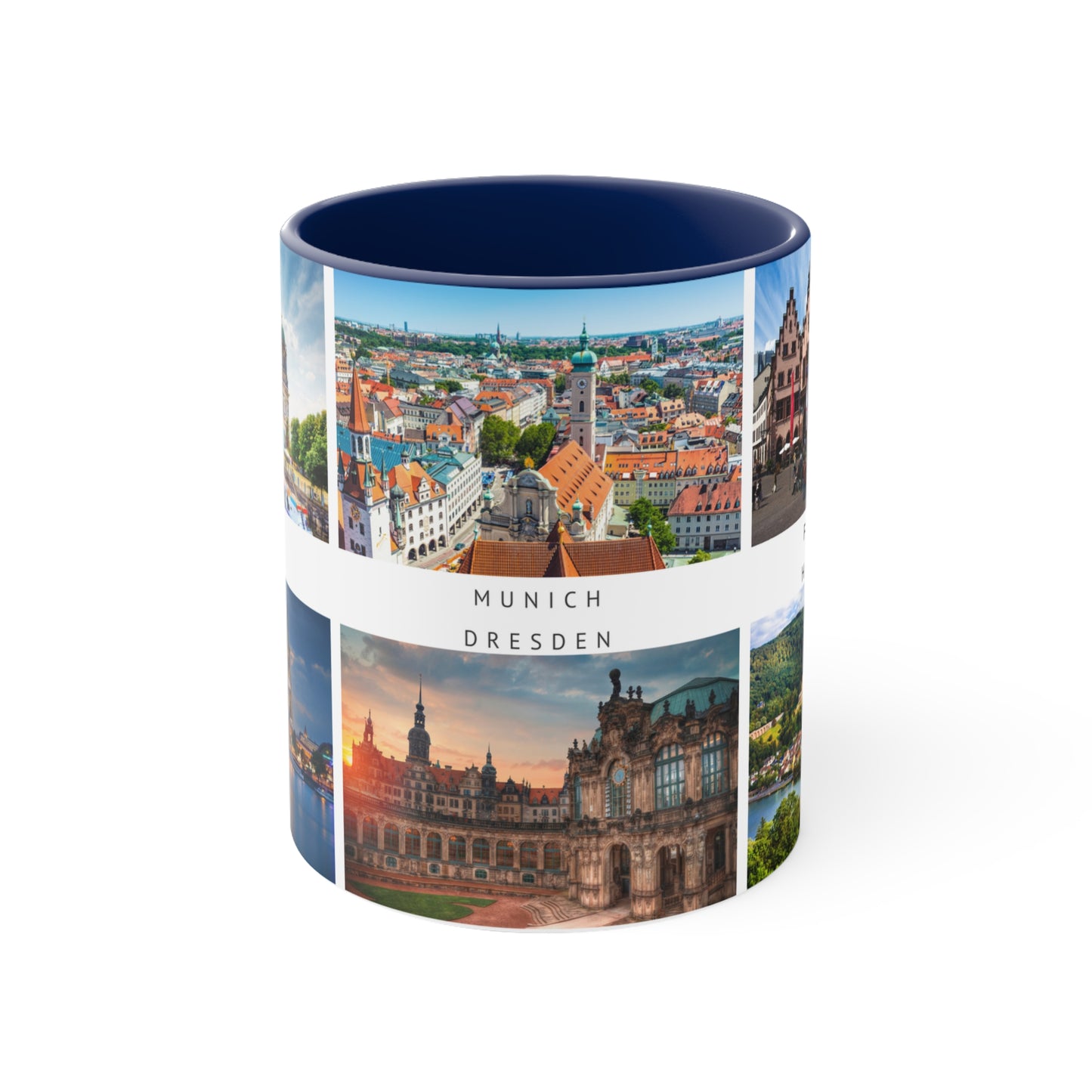 Germany has so much to offer! This Travel Accent Coffee Mug is a part of a Travel Series for you to choose from. 11oz. Great as a gift or get one to enjoy yourself.