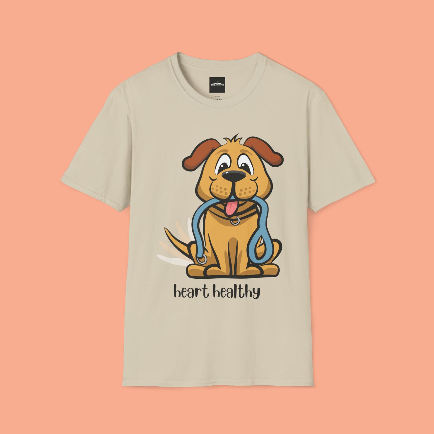 One of the perks of having a furry kid is a stronger ticker! Enjoy this Unisex Softstyle T-Shirt. Great as a gift or get one for yourself.