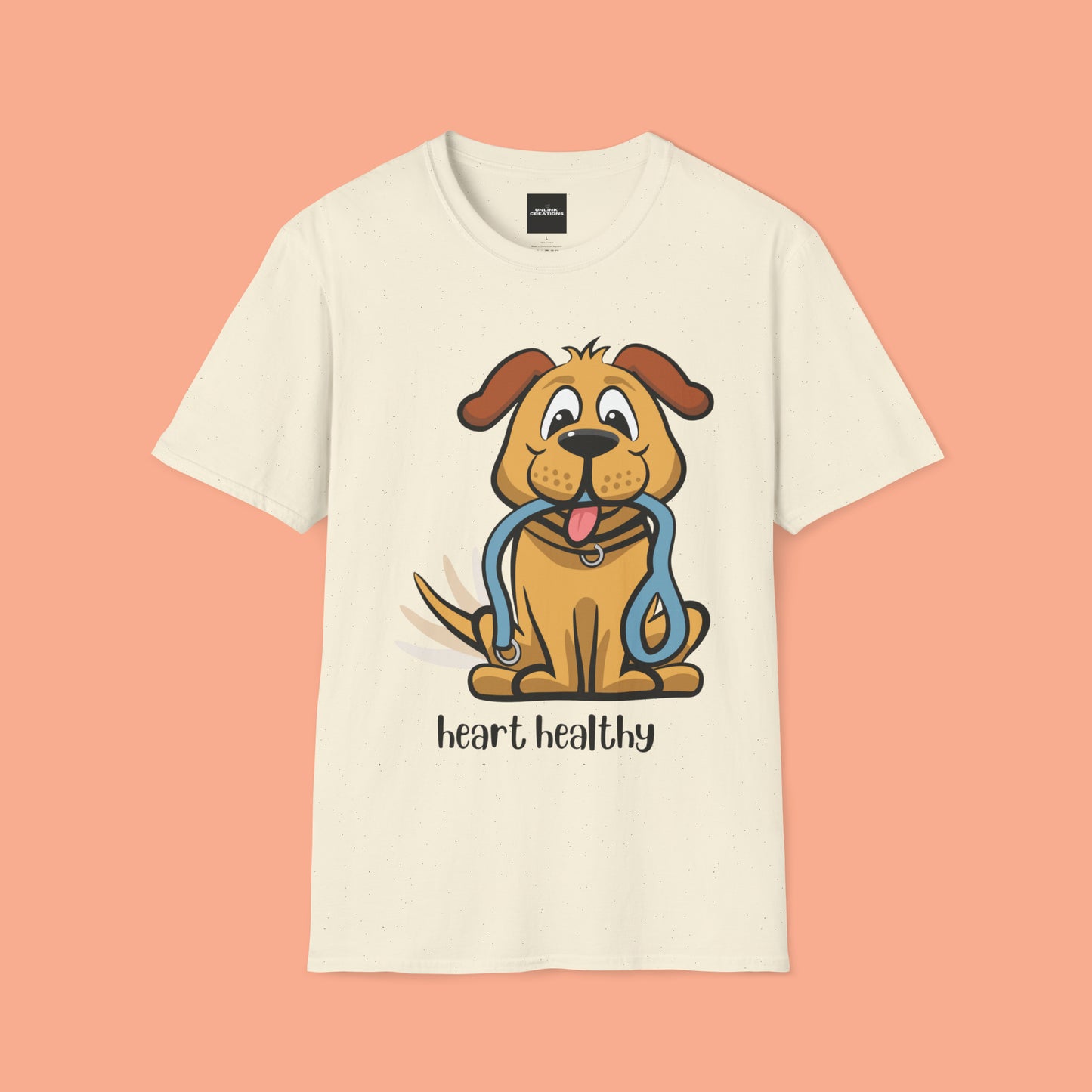 One of the perks of having a furry kid is a stronger ticker! Enjoy this Unisex Softstyle T-Shirt. Great as a gift or get one for yourself.