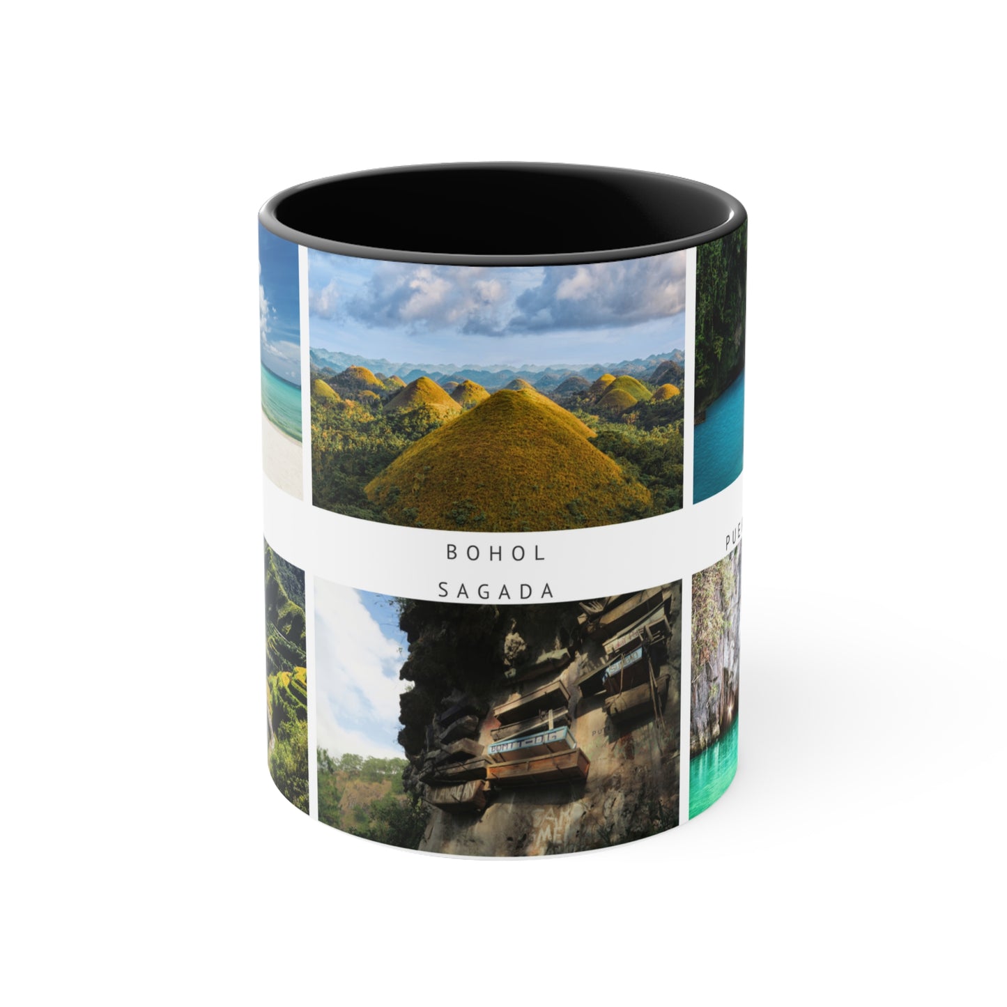 Philippines! This Travel Accent Coffee Mug is a part of a Travel Series for you to choose from. 11oz. Great as a gift or get one to enjoy yourself.