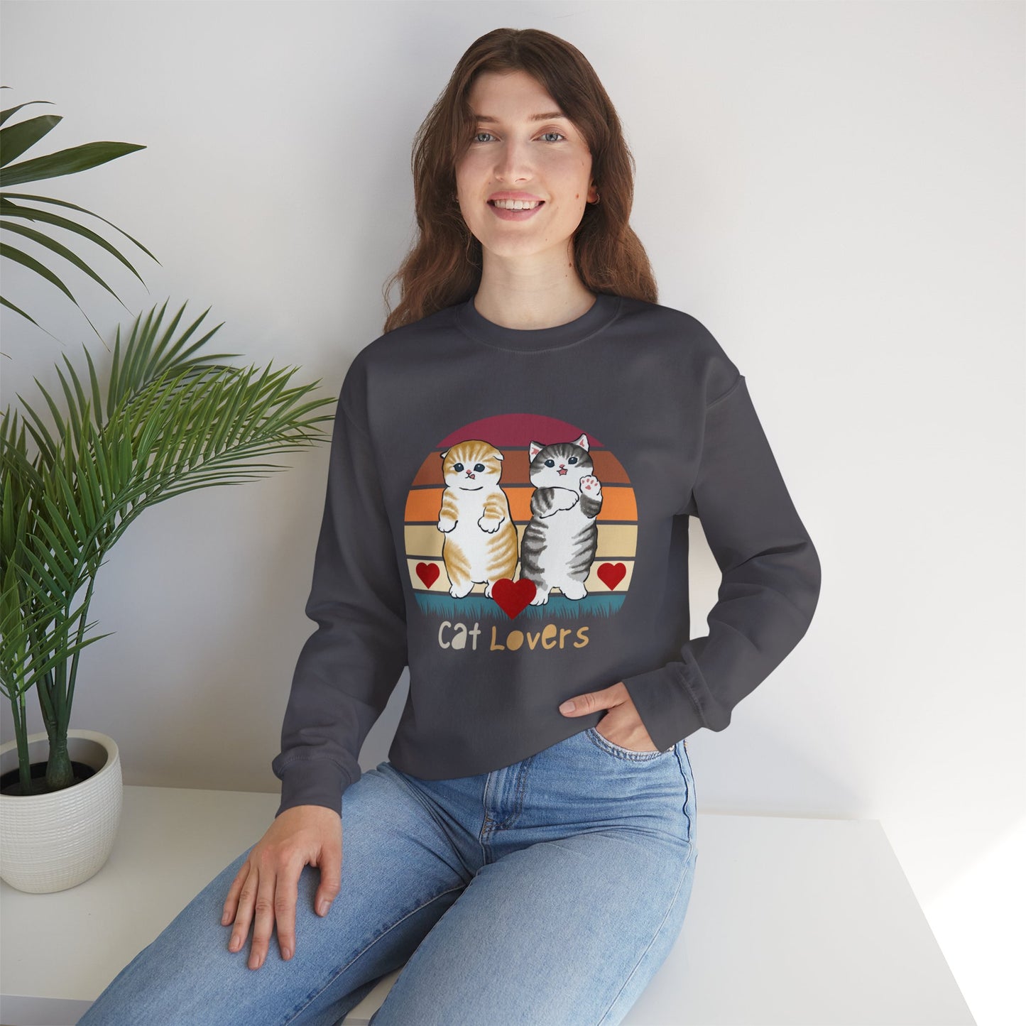 Cat Lovers Sweatshirt