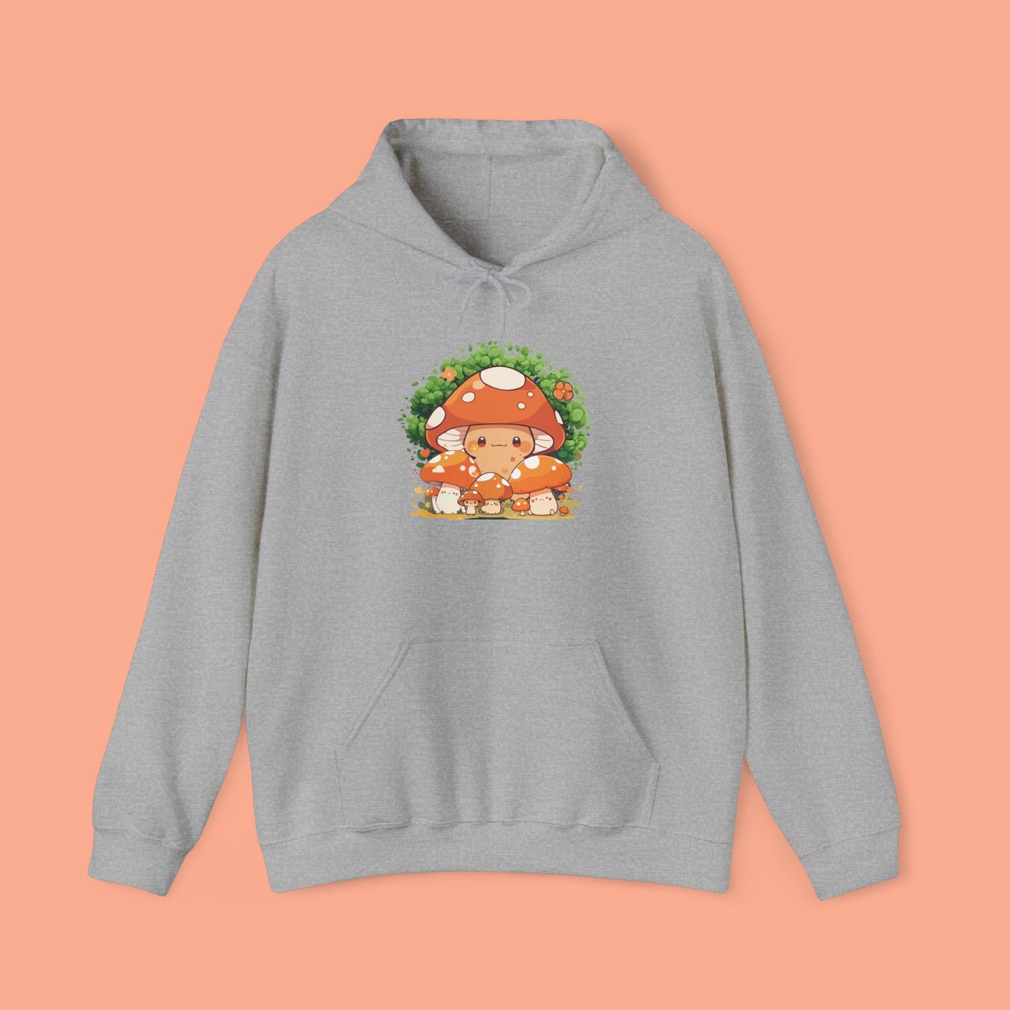 Mushroom Hoodie - Cute Fungi Lover Heavy Blend Sweatshirt