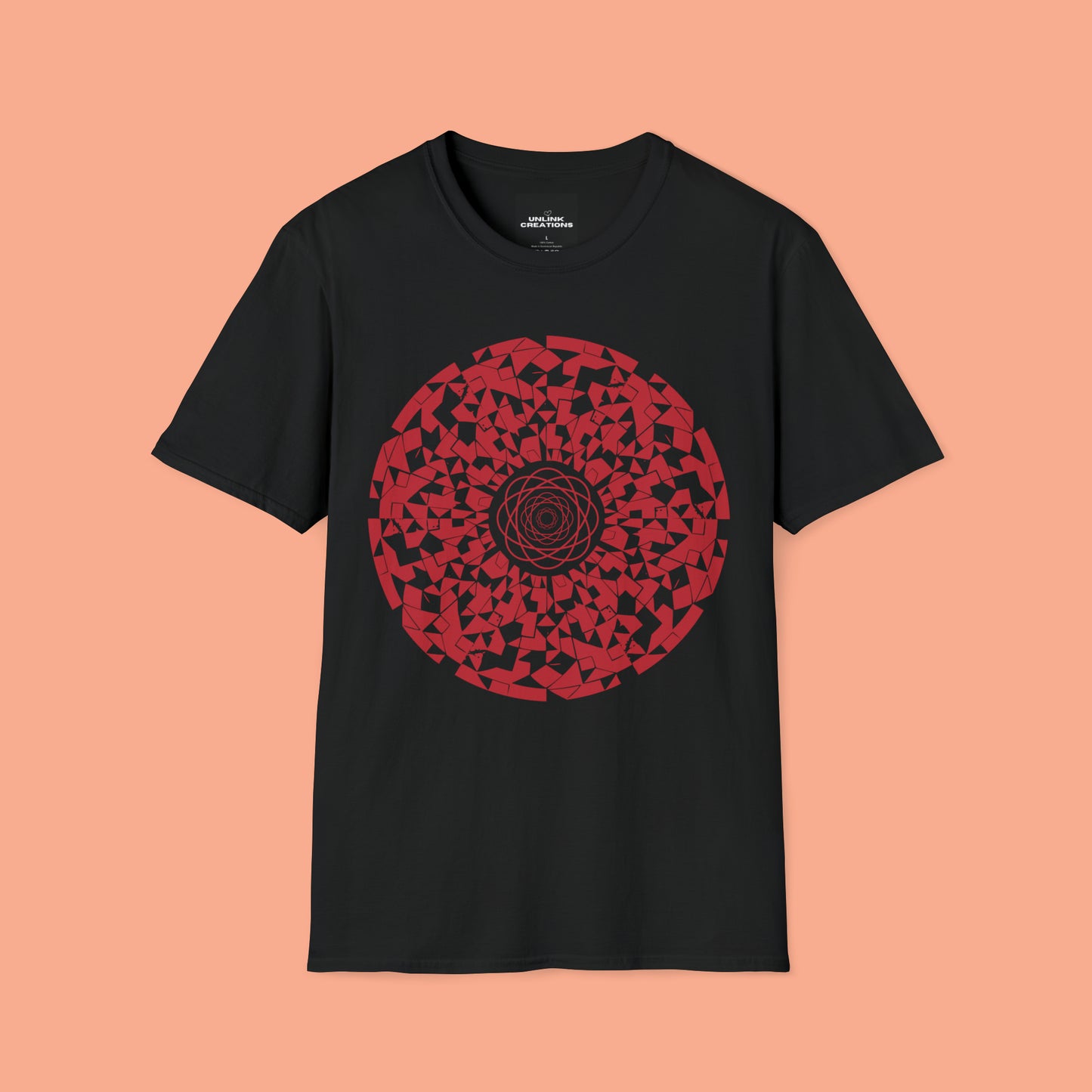 Abstract and beautiful design on this shirt for you. This is a Unisex Softstyle T-Shirt.