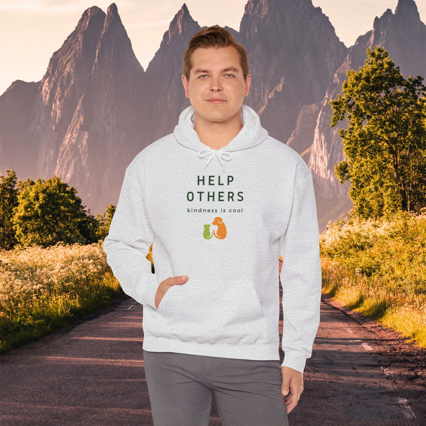 Help Others Kindness is Cool Hoodie Sweatshirt