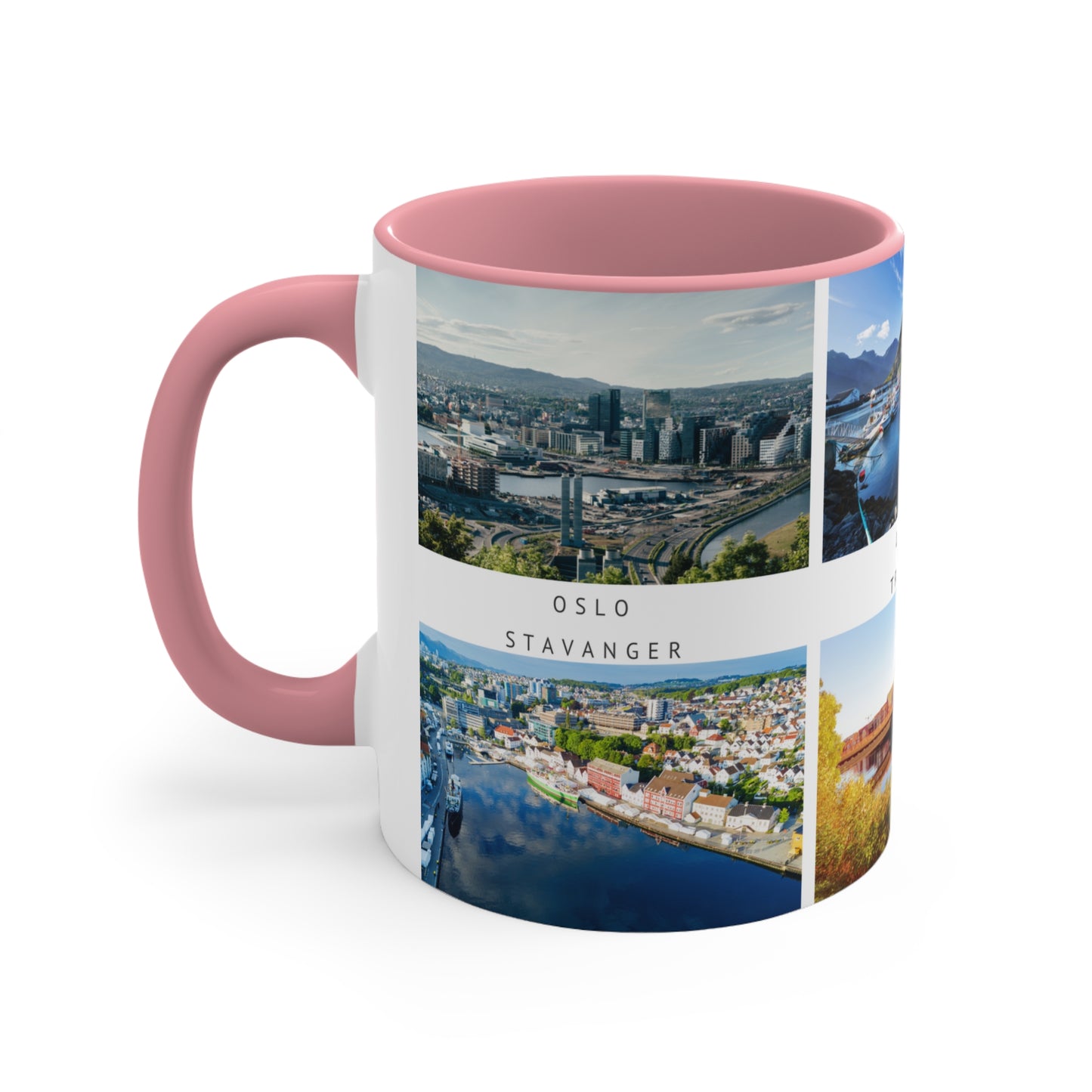 Norway! This Travel Accent Coffee Mug is a part of a Travel Series for you to choose from. 11oz. Great as a gift or get one to enjoy yourself.