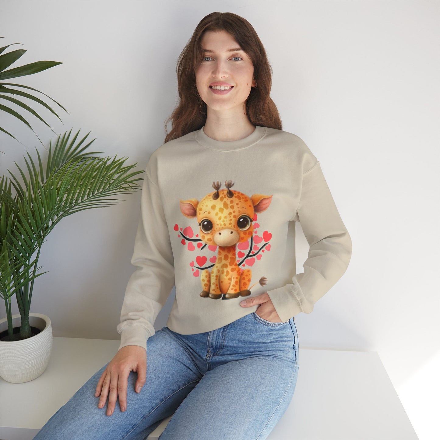 Love giraffes? Here’s the sweatshirt for you! Give the gift of this Unisex Heavy Blend™ Crewneck Sweatshirt or get one for yourself.