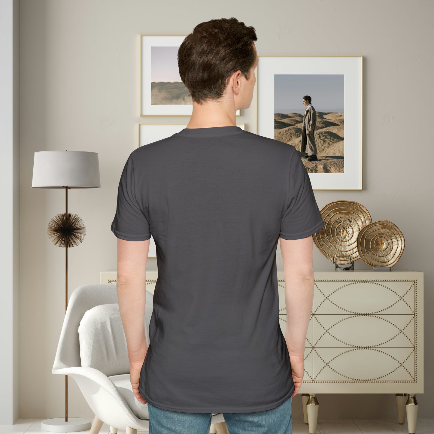 We are all unique and society is better when we honor each other including our differences. “be you” because you are beautiful the way you are. This is a Unisex Softstyle T-Shirt.