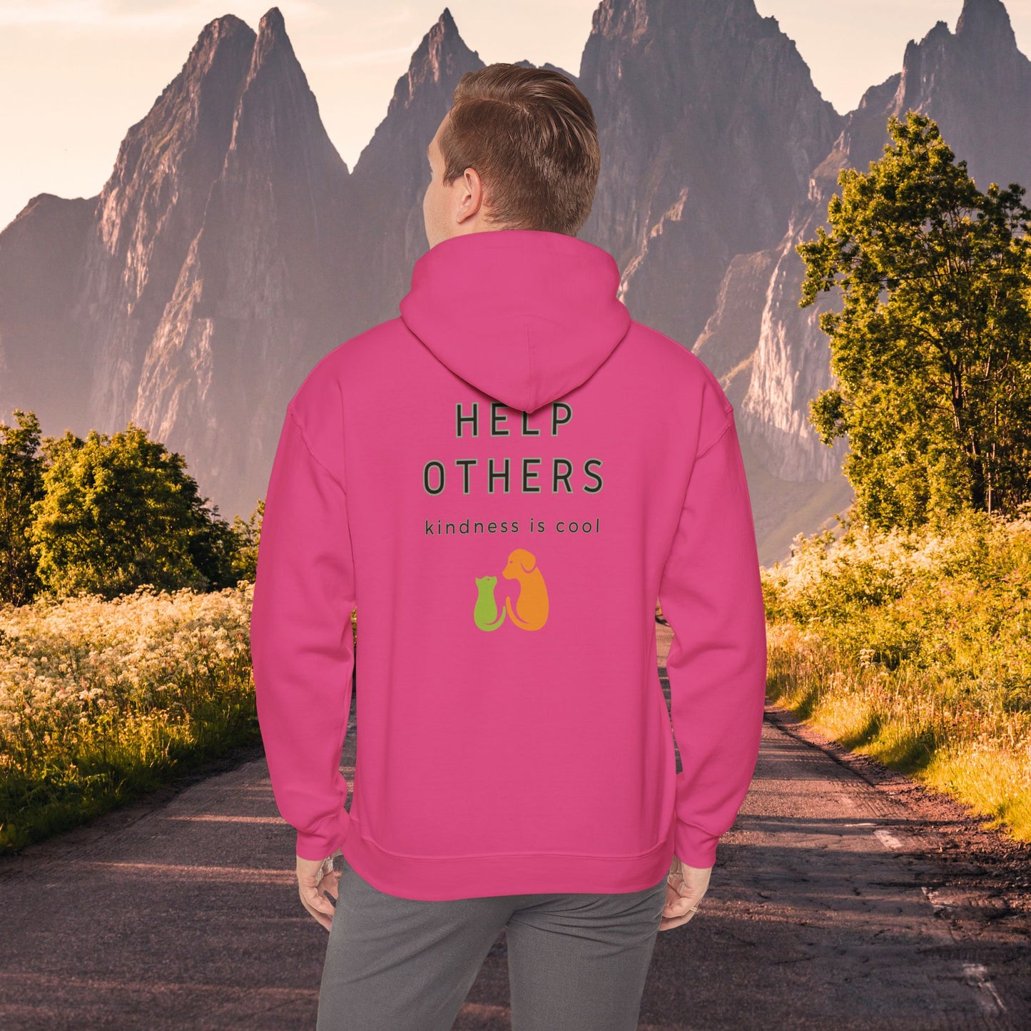 Help Others Kindness is Cool Hoodie Sweatshirt