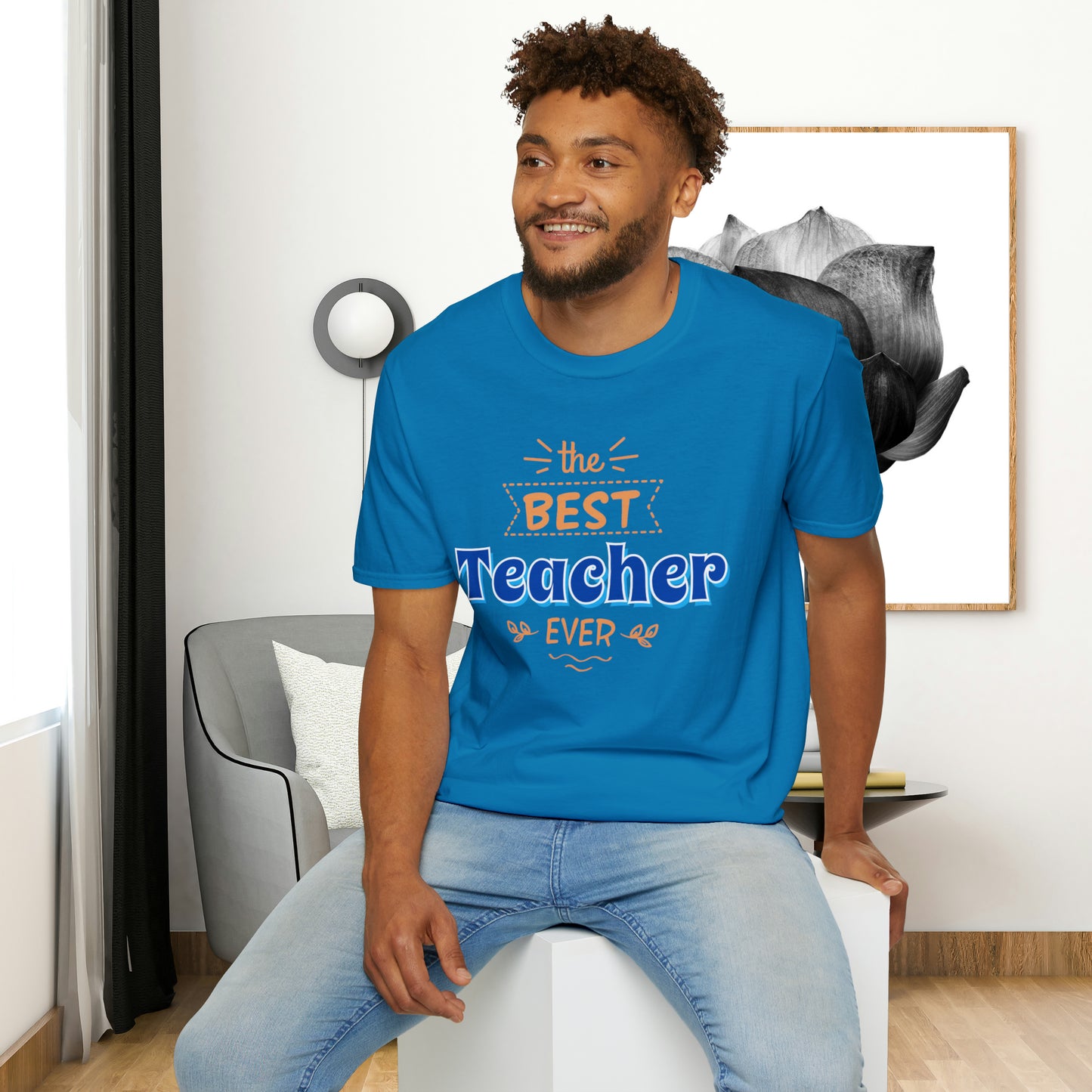 Celebrate and recognize “the best Teacher ever” with this Unisex Softstyle T-Shirt design. Great teachers make a tremendous positive difference in our society!