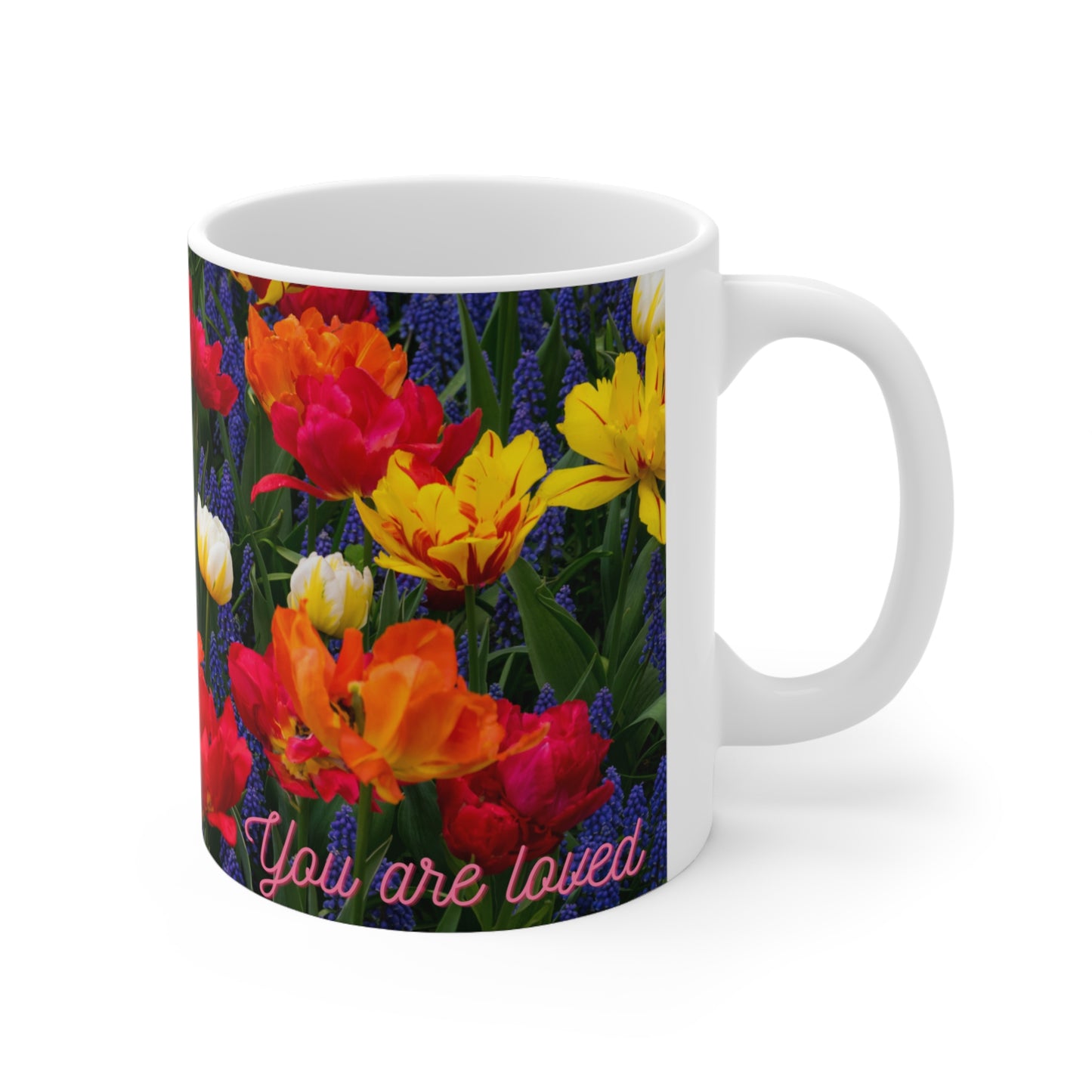 Motivational “You are loved” Mug perfect for those people who are loved, a great way to share this wonderful reminder to a friend, family member, colleague or yourself.