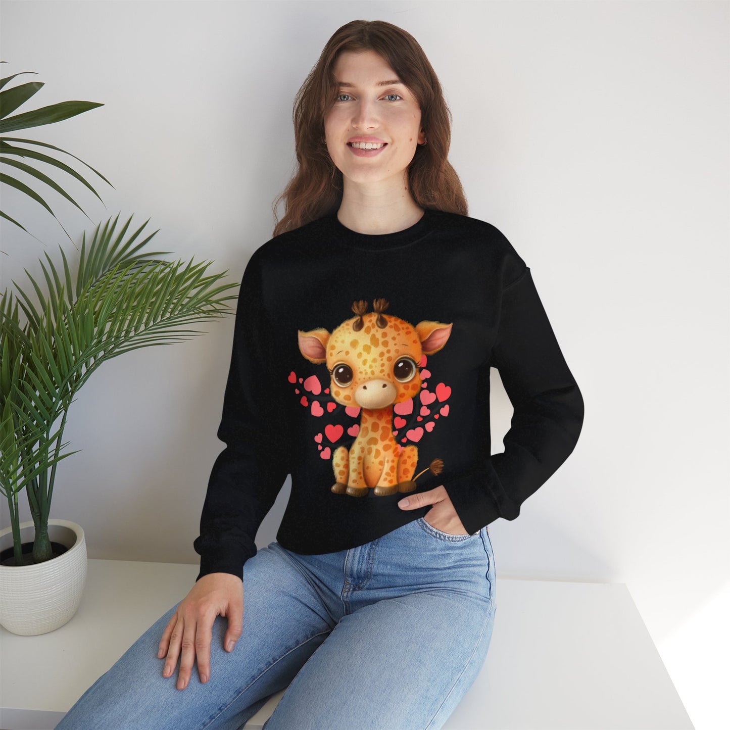 Love giraffes? Here’s the sweatshirt for you! Give the gift of this Unisex Heavy Blend™ Crewneck Sweatshirt or get one for yourself.