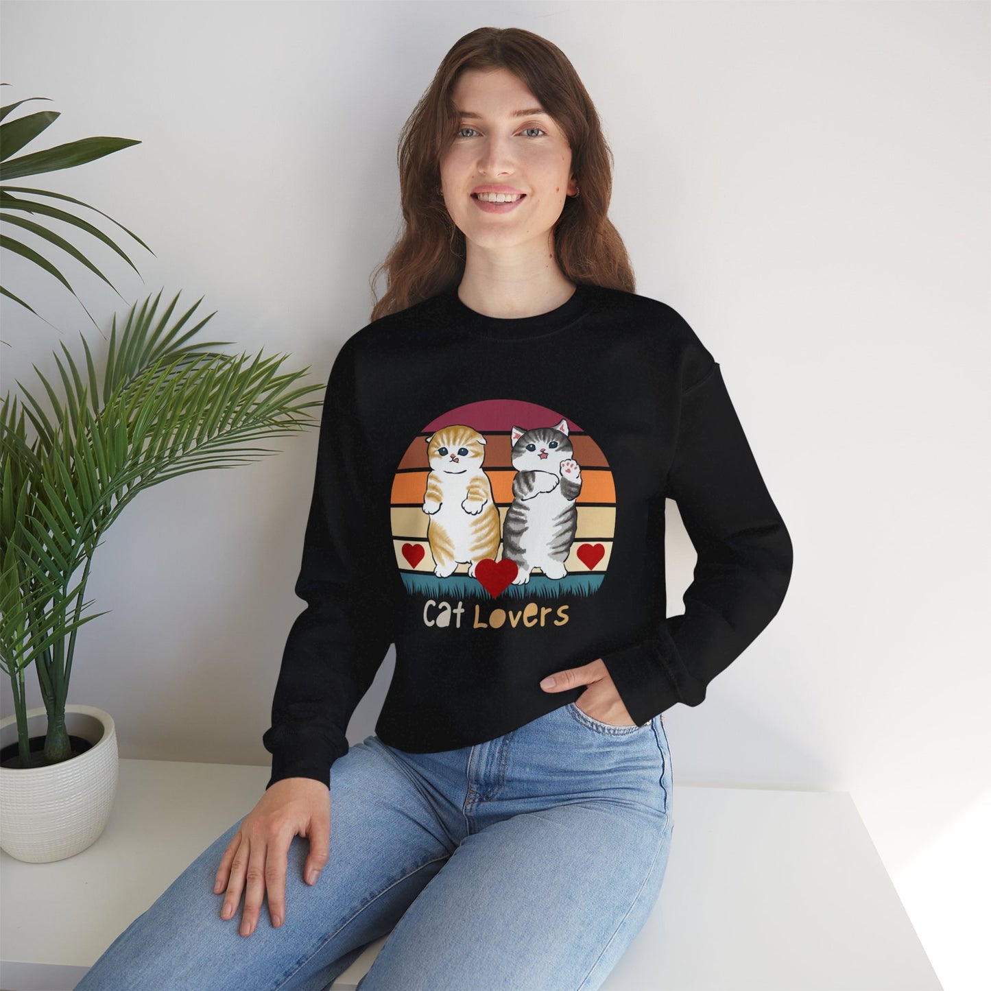 Cat Lovers Sweatshirt