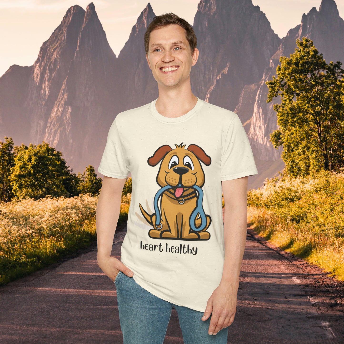 One of the perks of having a furry kid is a stronger ticker! Enjoy this Unisex Softstyle T-Shirt. Great as a gift or get one for yourself.