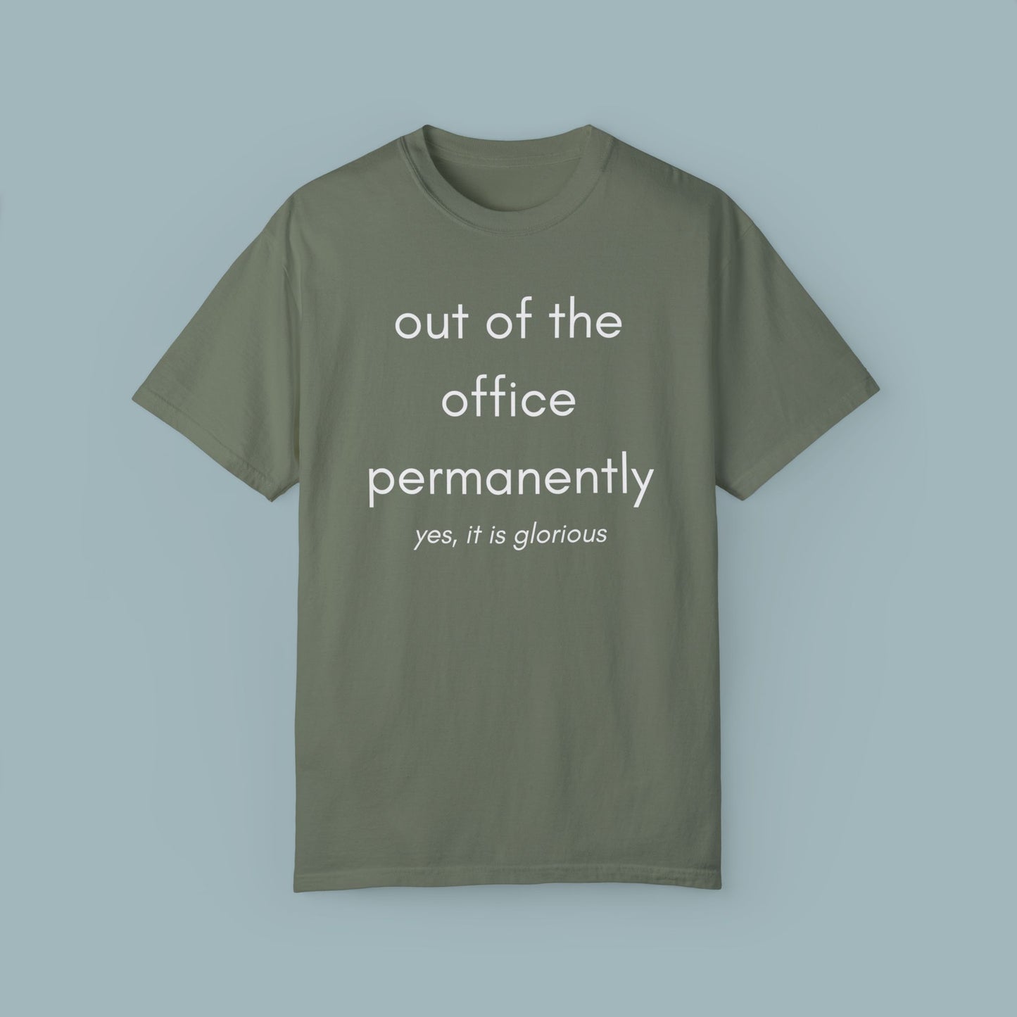 Retirement is a beautiful stage in life celebrated on this black only Unisex Garment-Dyed T-shirt. Great gift or get one for yourself.