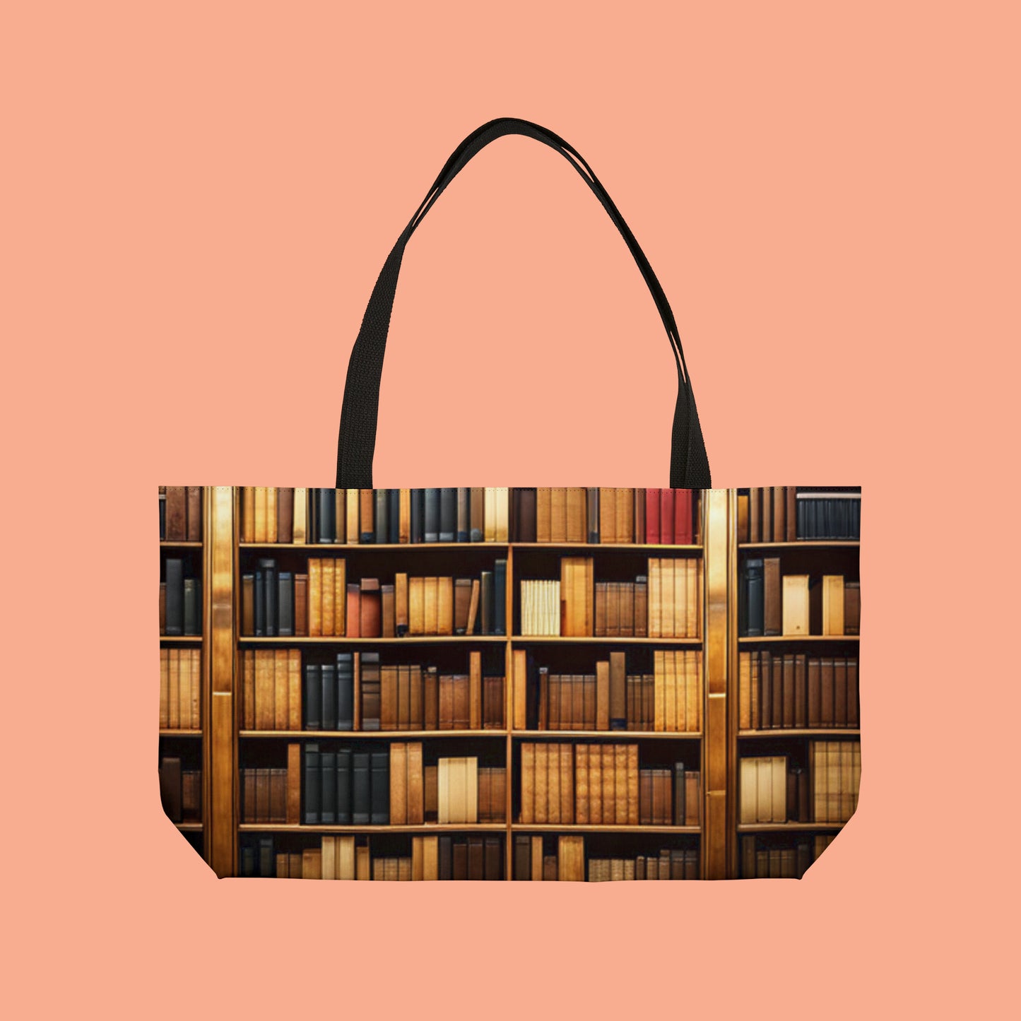 So many books and so little time? Calling all book lovers, this Weekender Tote Bag is made just for you.