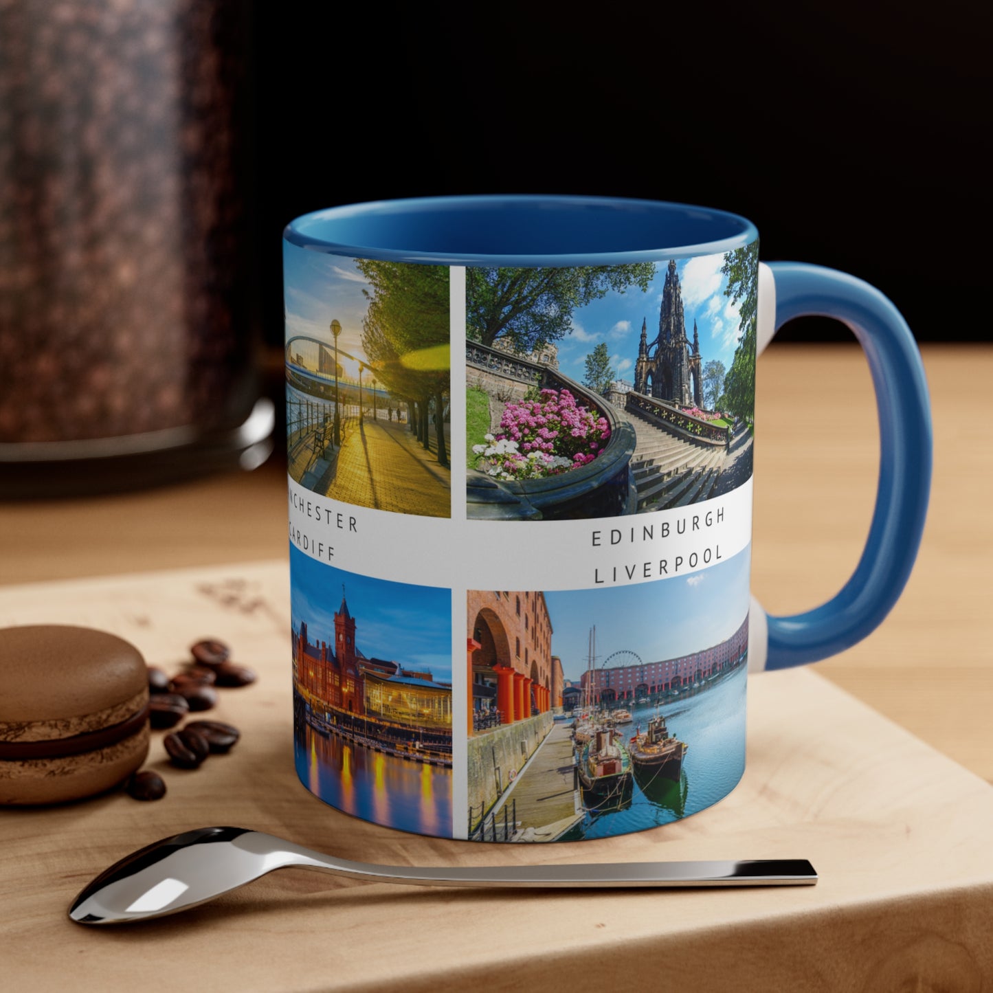 Great Britain! This Travel Accent Coffee Mug is a part of a Travel Series for you to choose from. 11oz. Great as a gift or get one to enjoy yourself.