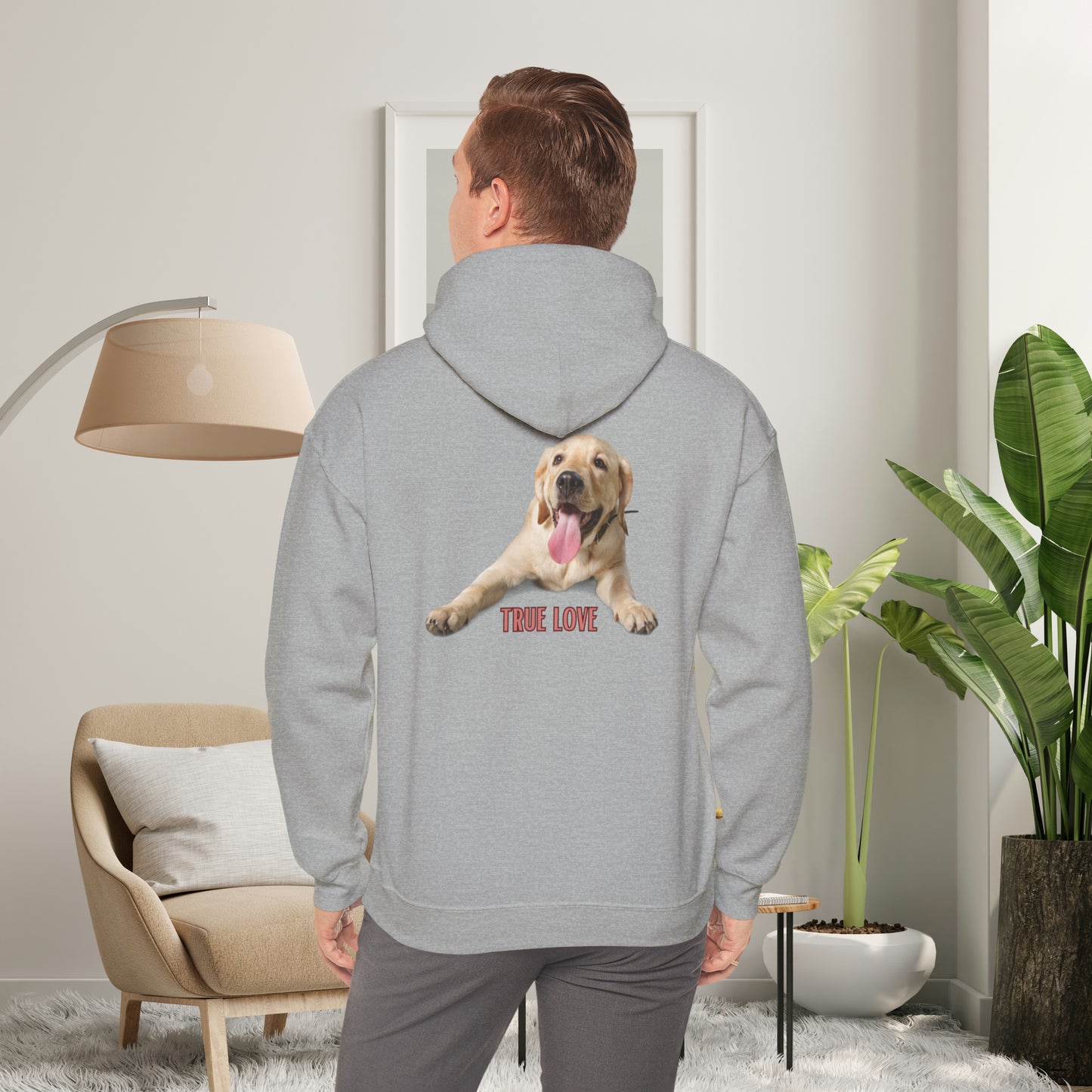 Made for those who found true furry love, Unisex Heavy Blend™ Hooded Sweatshirt is for you.