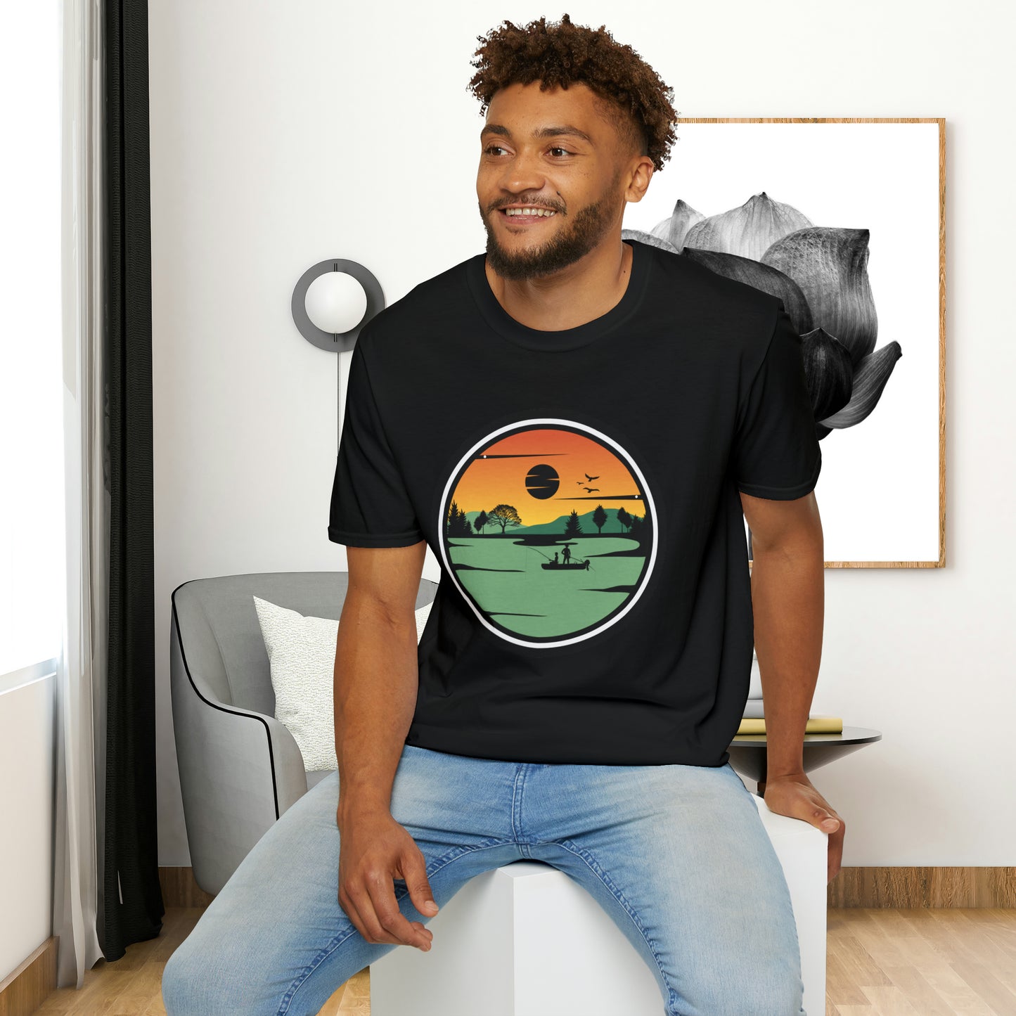 Spend time in the great outdoors! Be rejuvenated and amazed at the beauty of nature. This is a Unisex Softstyle T-Shirt.